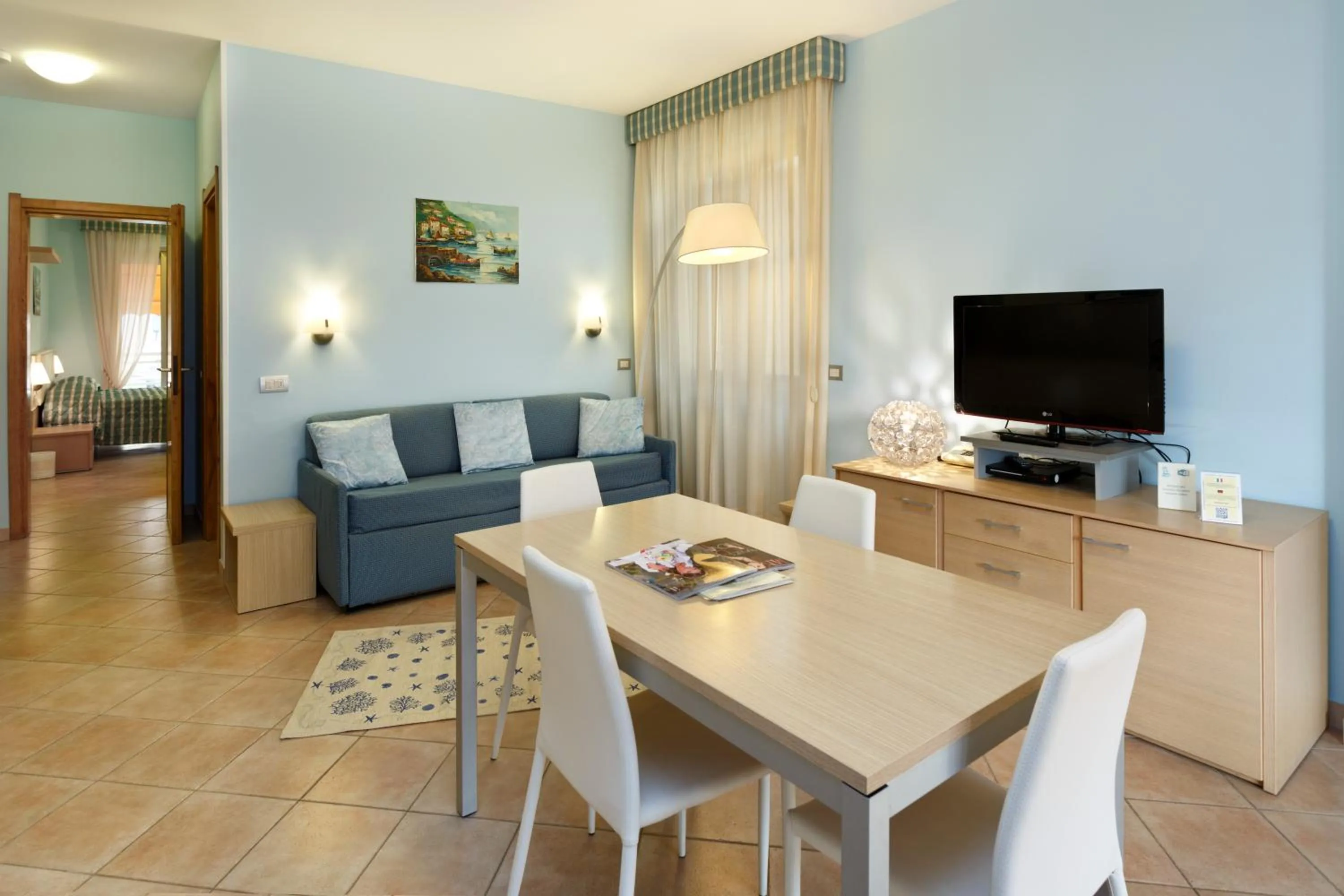 Living room in Residence Dei Due Porti