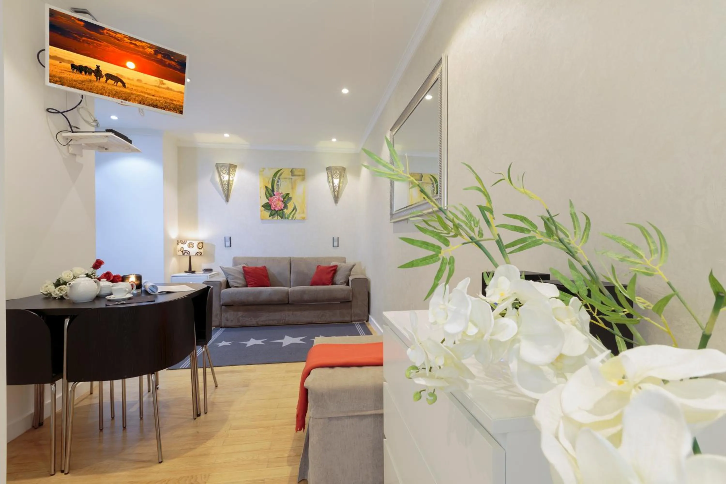 Living room in The Queen Luxury Apartments - Villa Cortina