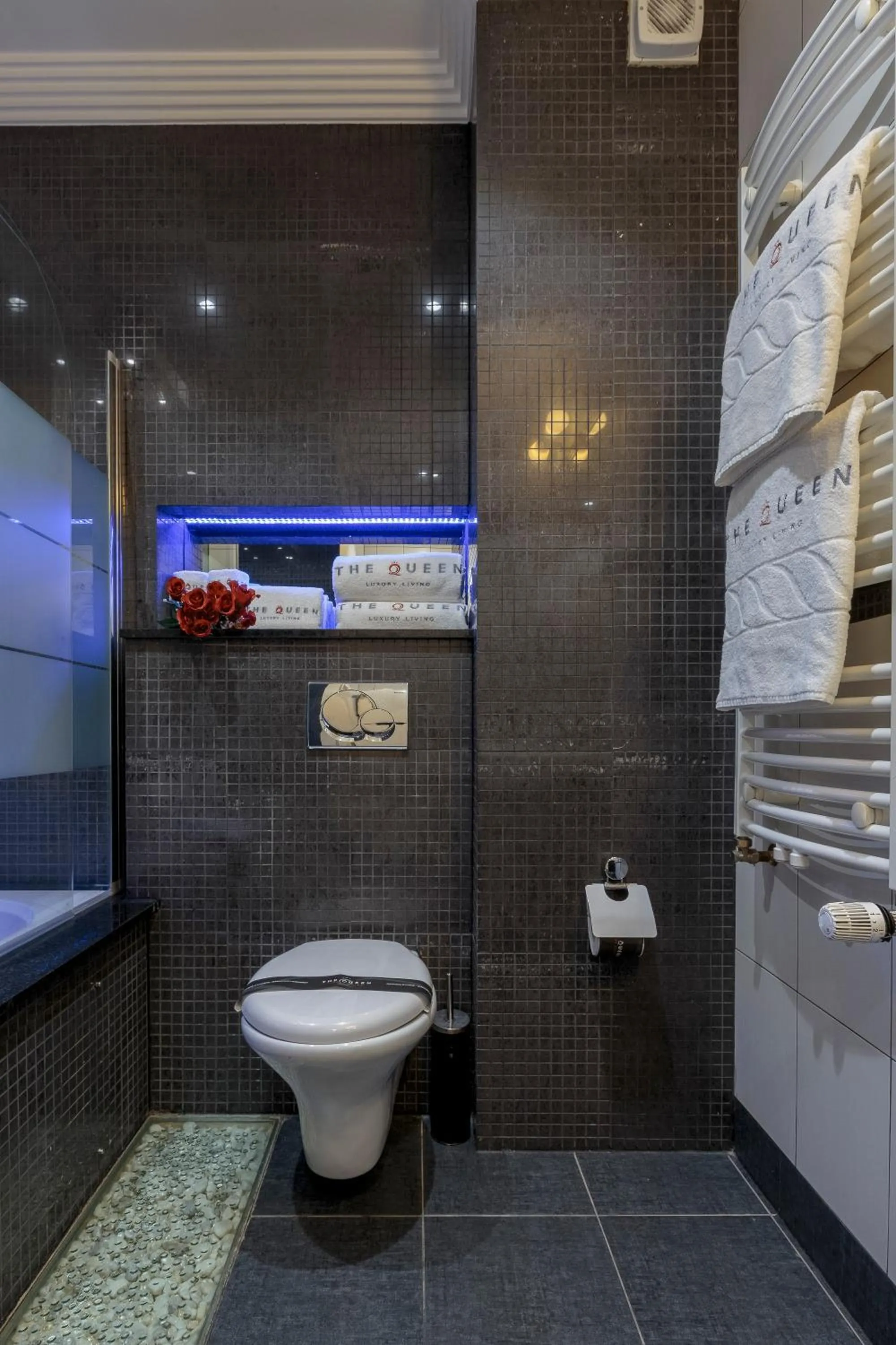 Toilet in The Queen Luxury Apartments - Villa Cortina