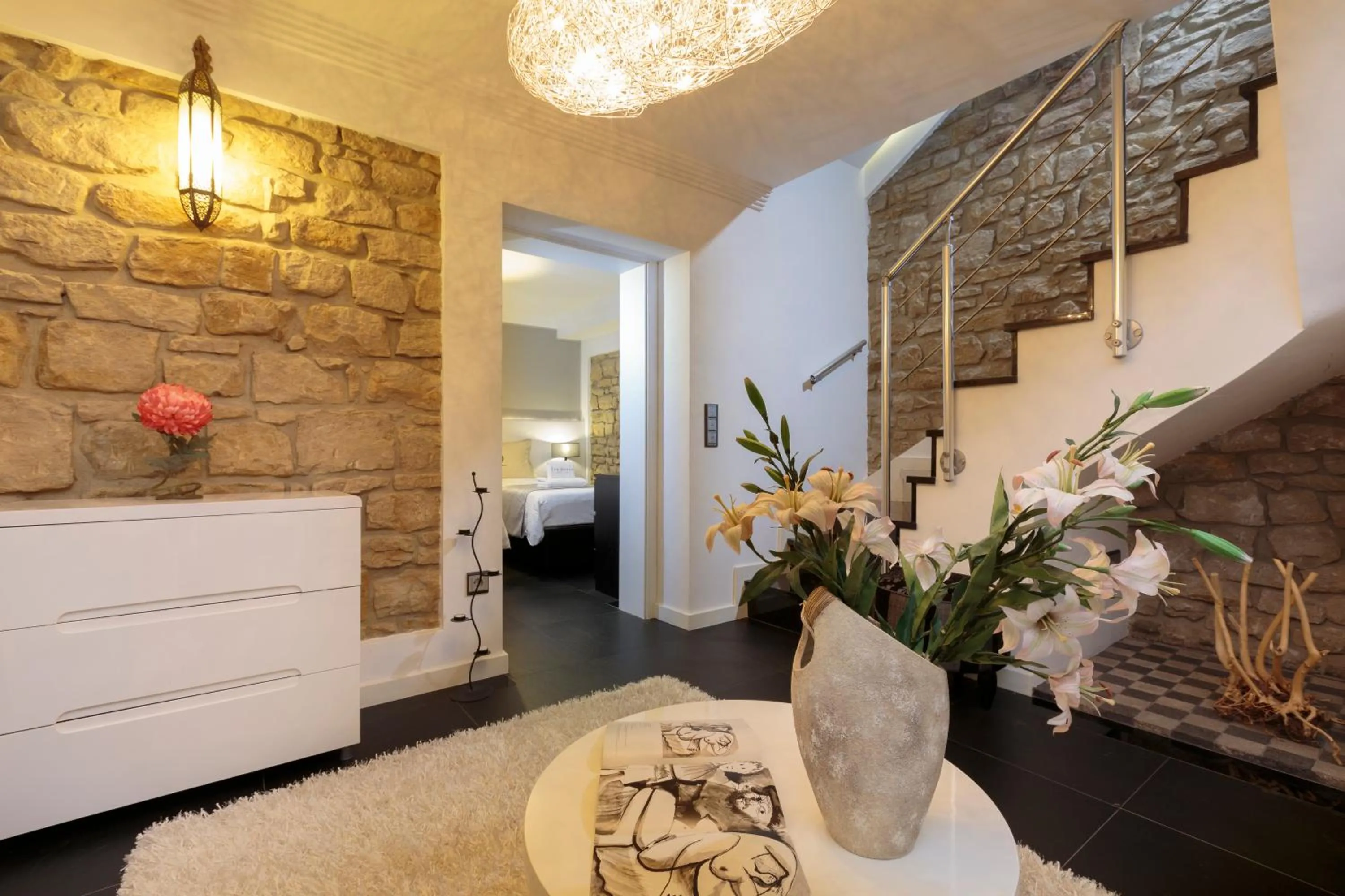 Living room in The Queen Luxury Apartments - Villa Cortina