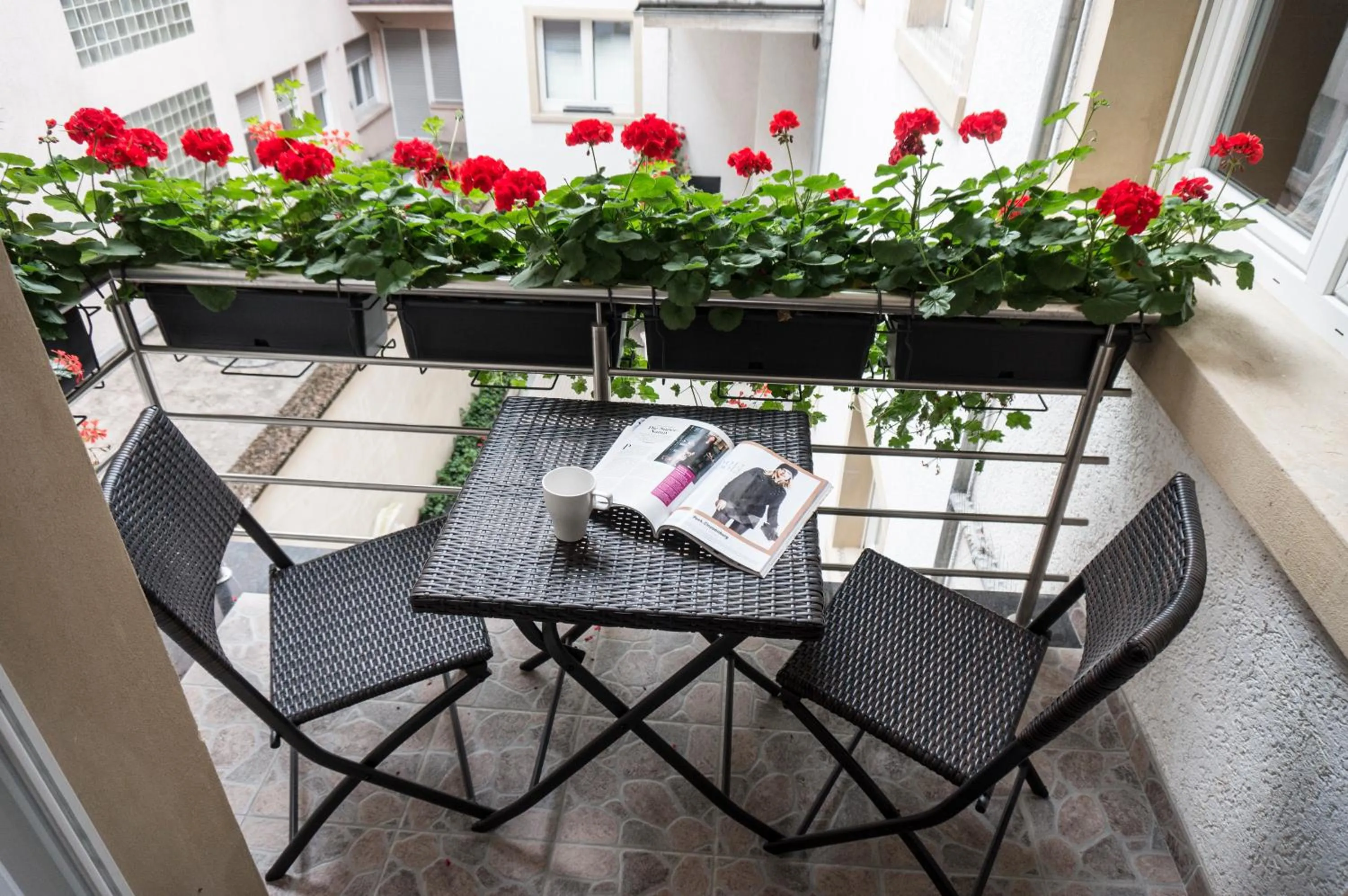Balcony/Terrace in The Queen Luxury Apartments - Villa Cortina