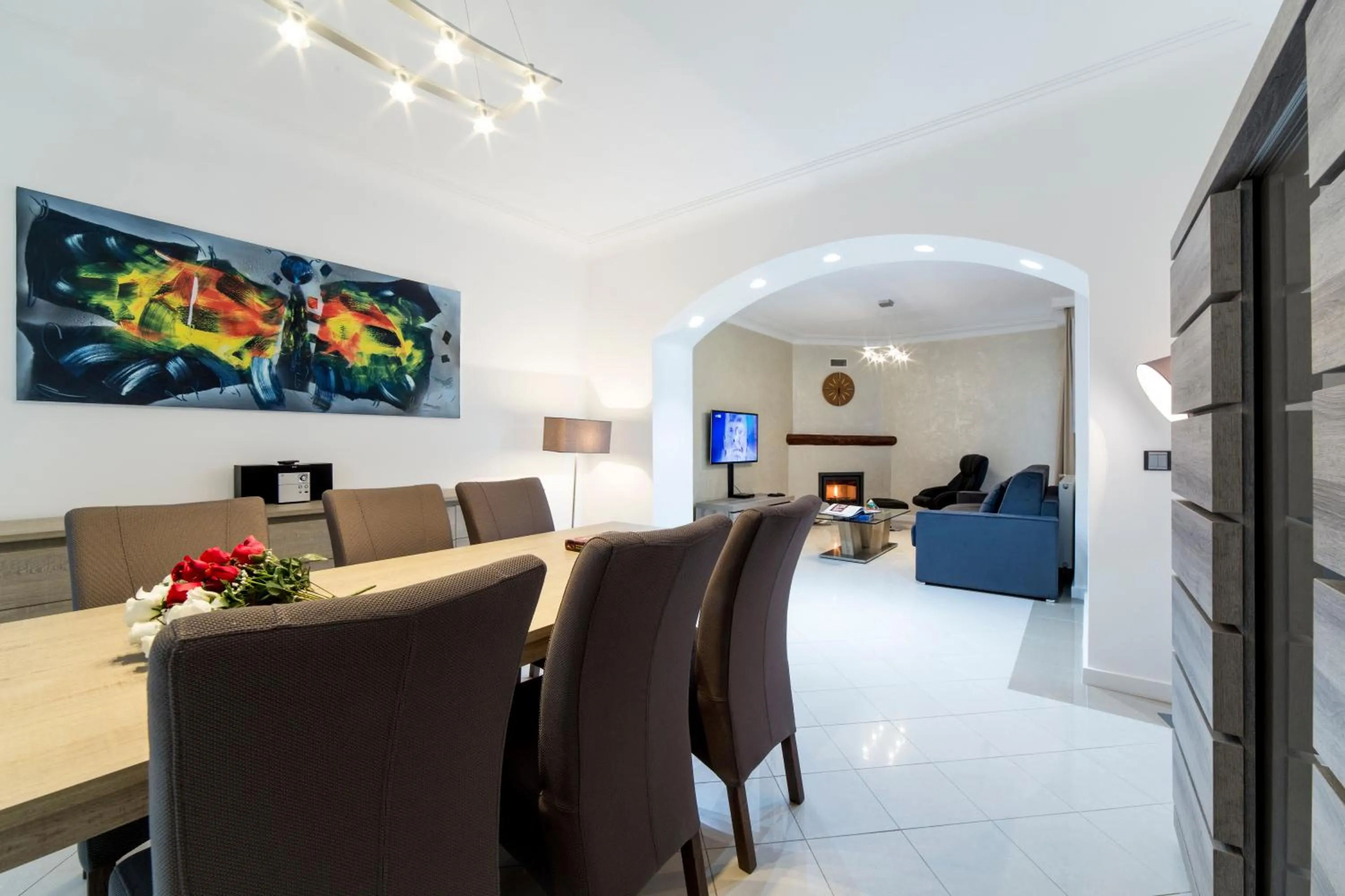 Living room in The Queen Luxury Apartments - Villa Cortina