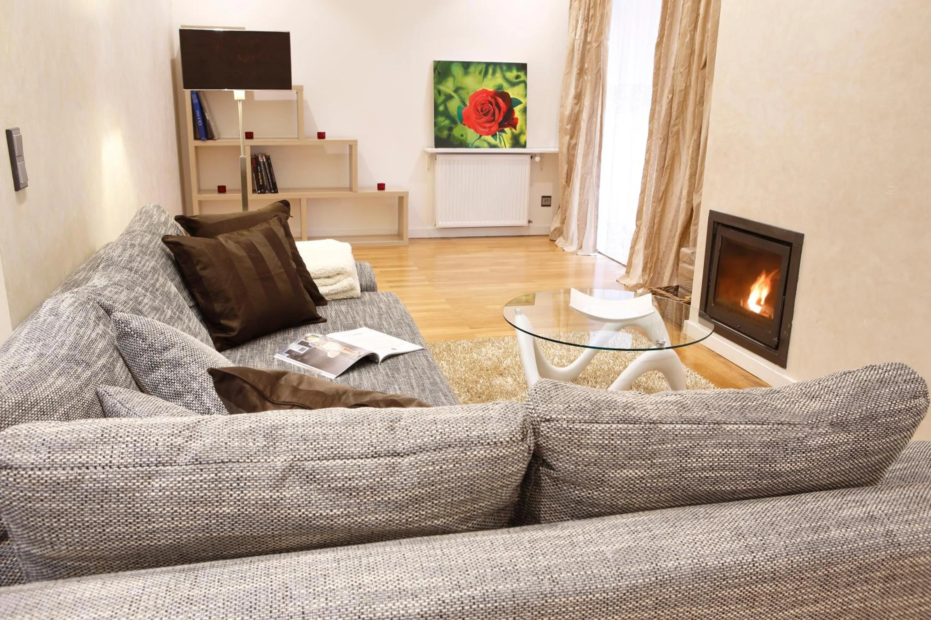 Living room in The Queen Luxury Apartments - Villa Cortina
