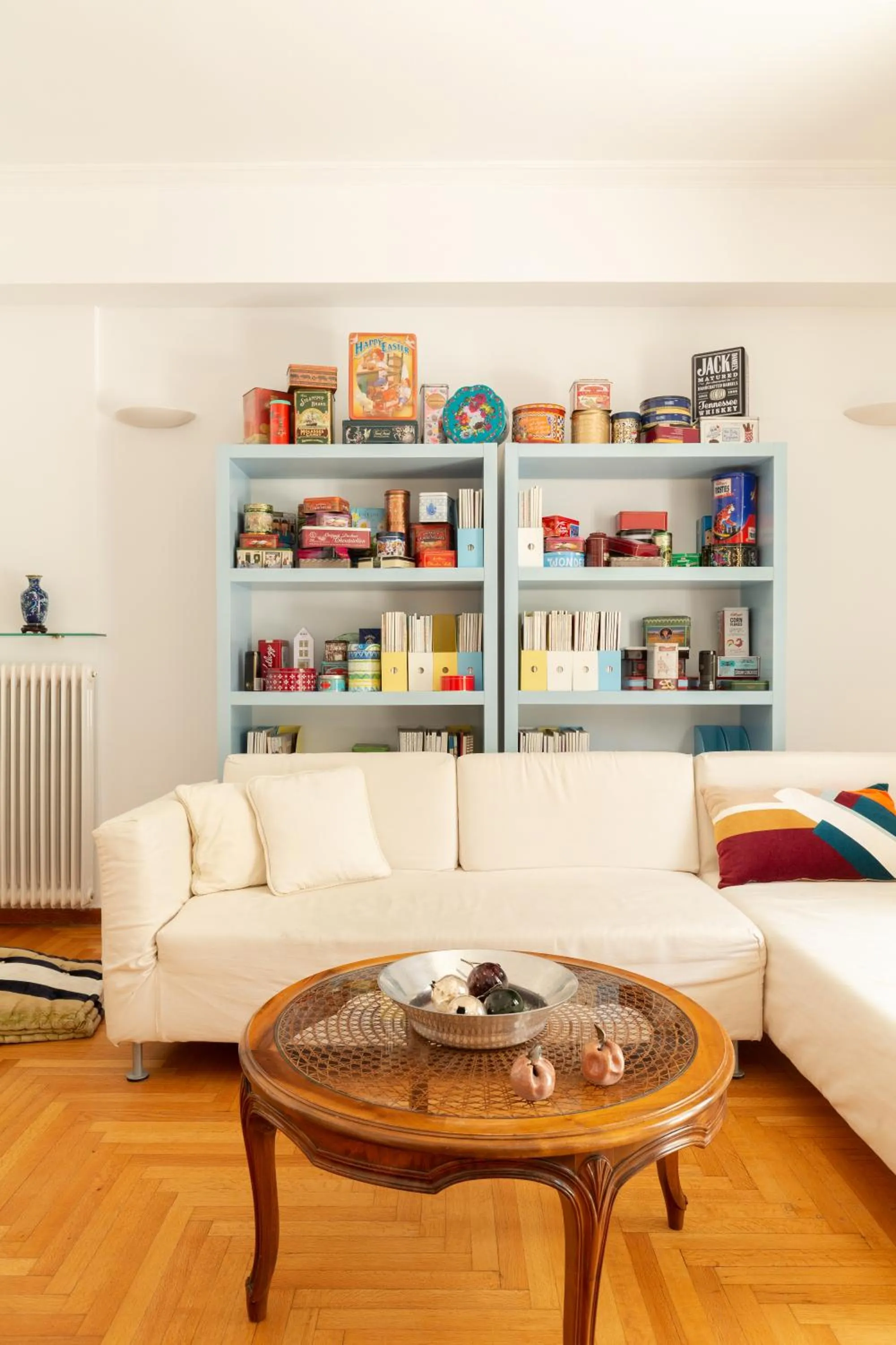 Library in Vibrant in Pangrati by Athenian Homes