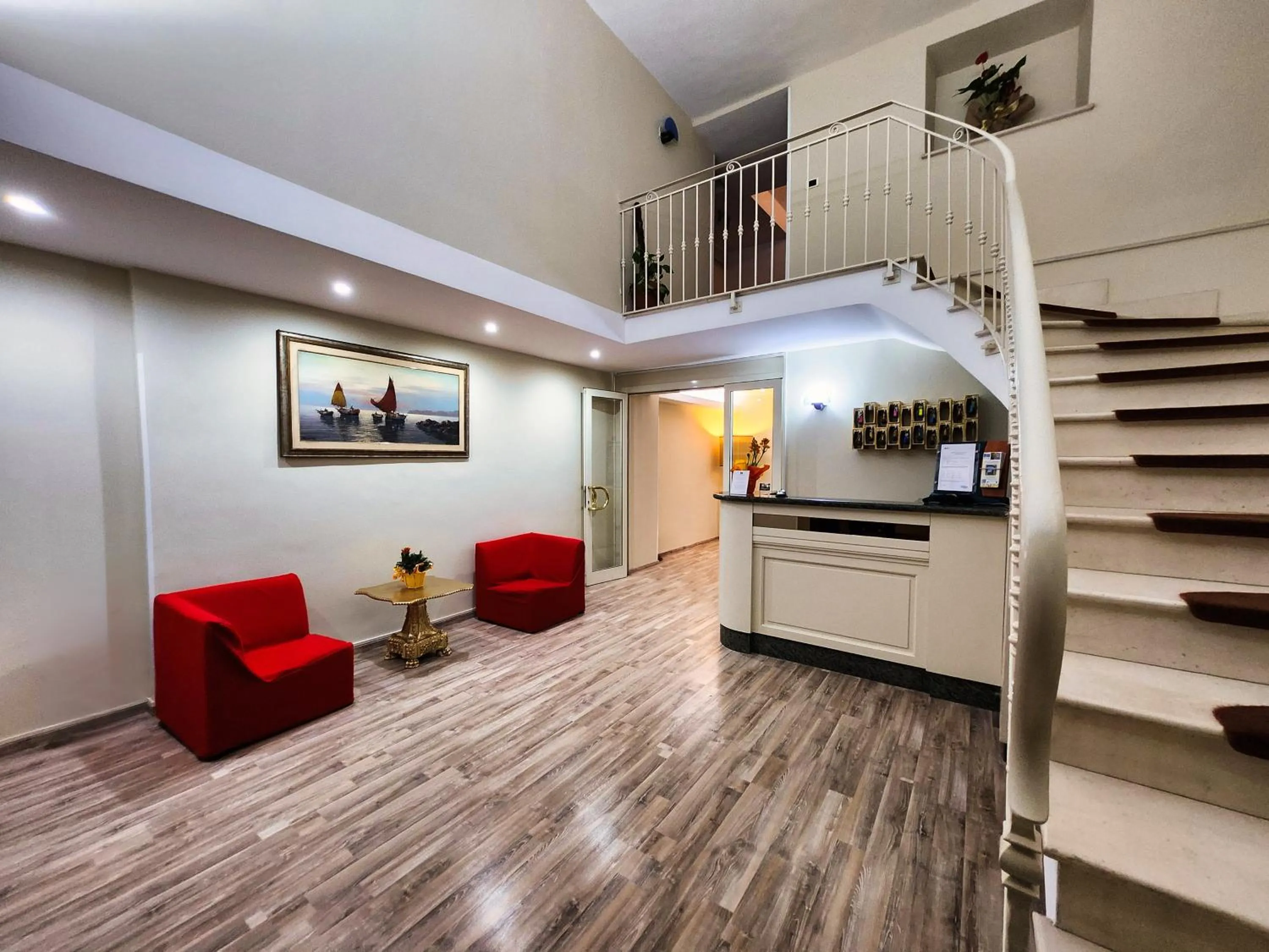 Lobby or reception in Hotel Nazionale