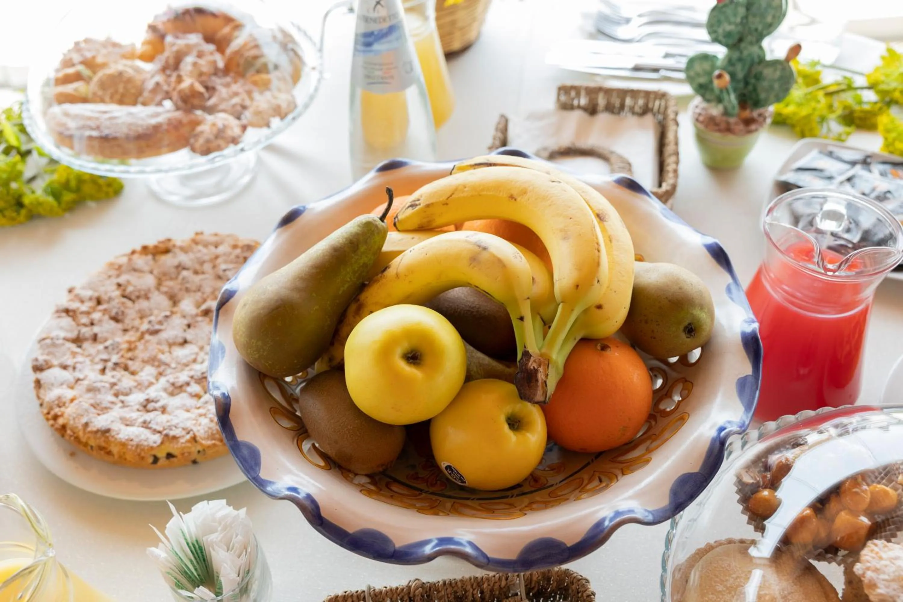 Food and drinks in La Corte del Sole