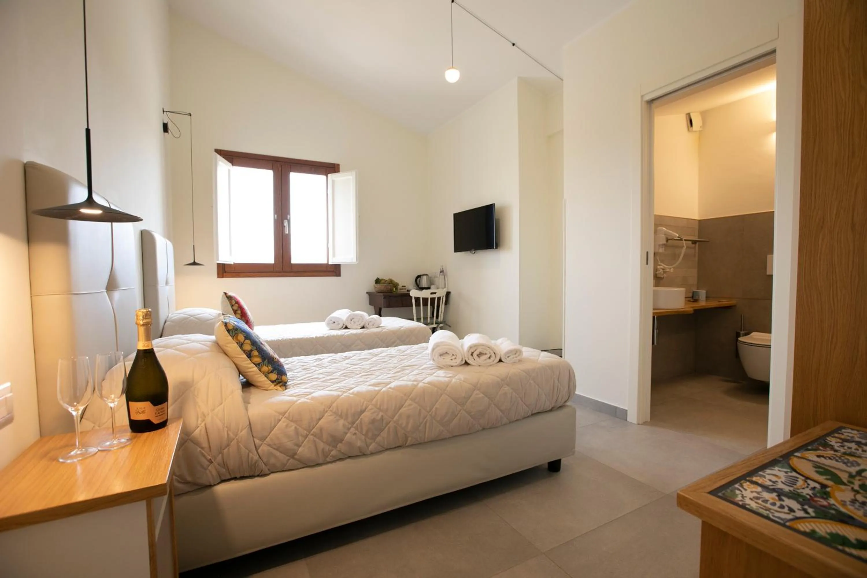 Bedroom, Bed in La Corte del Sole