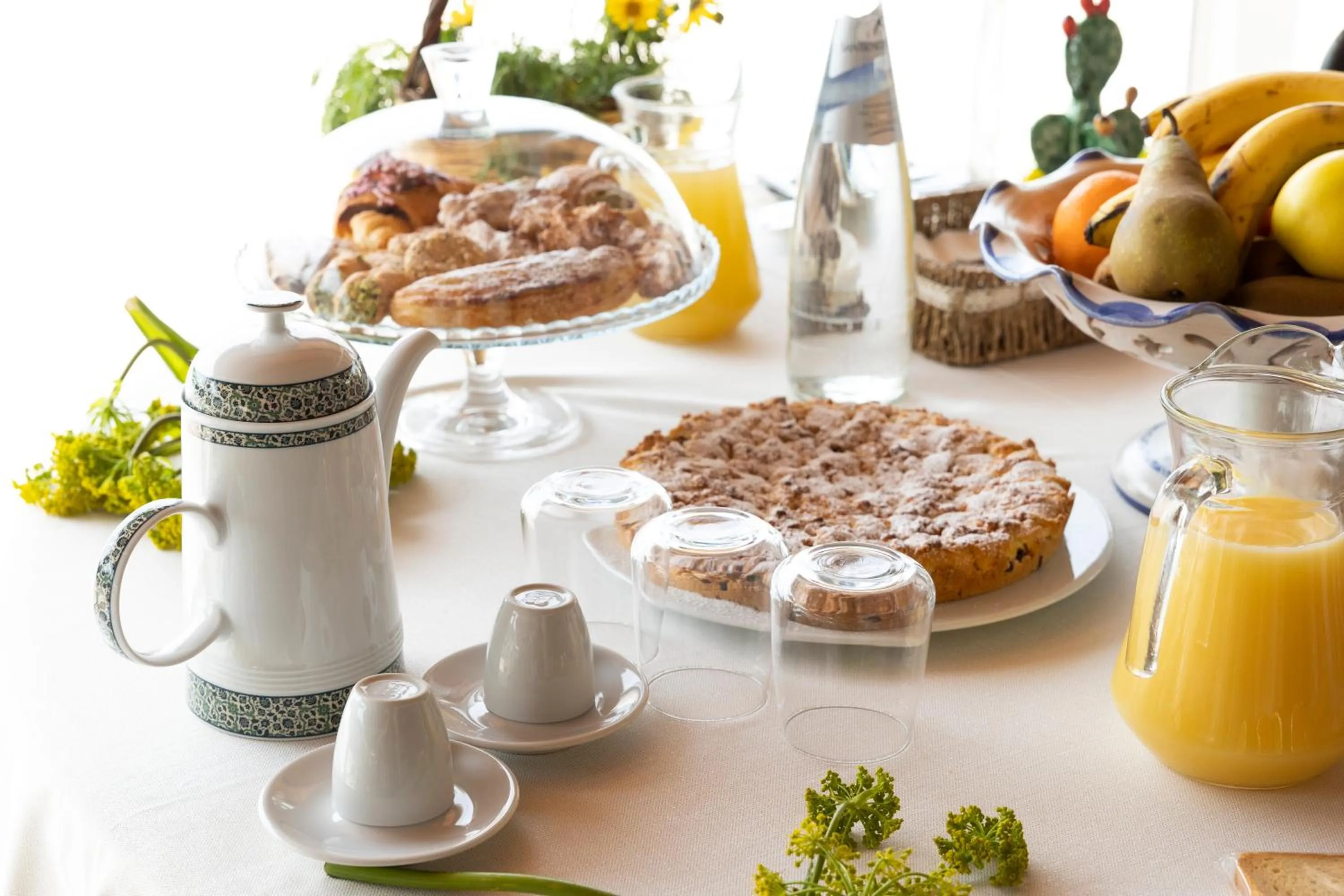 Food and drinks in La Corte del Sole