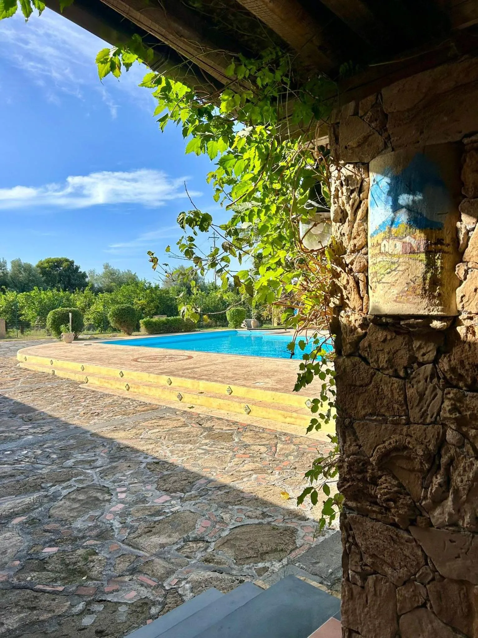 Swimming pool in Case Di Loco Castro