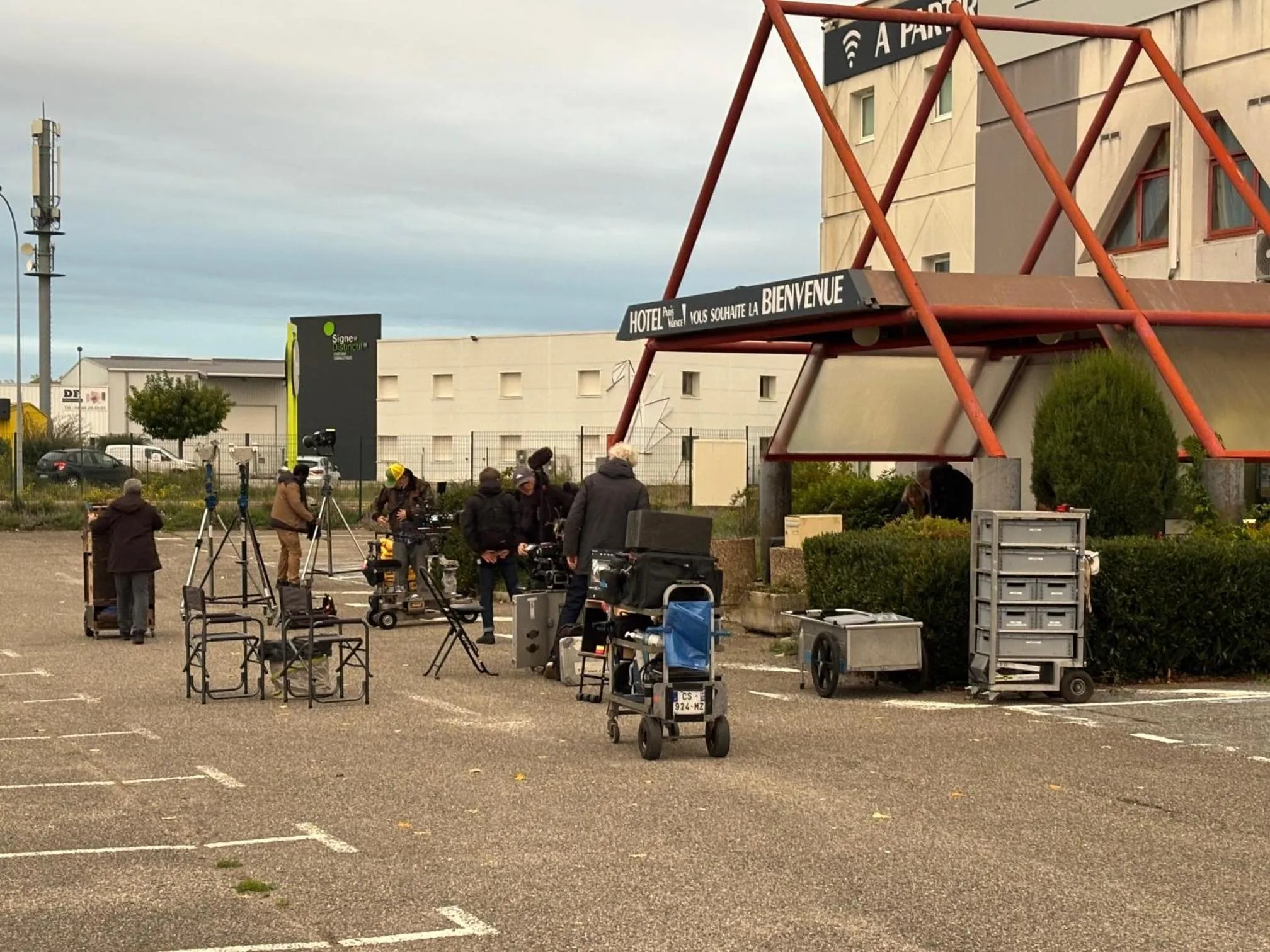 Balcony/Terrace in HOTEL PARIS VALENCE