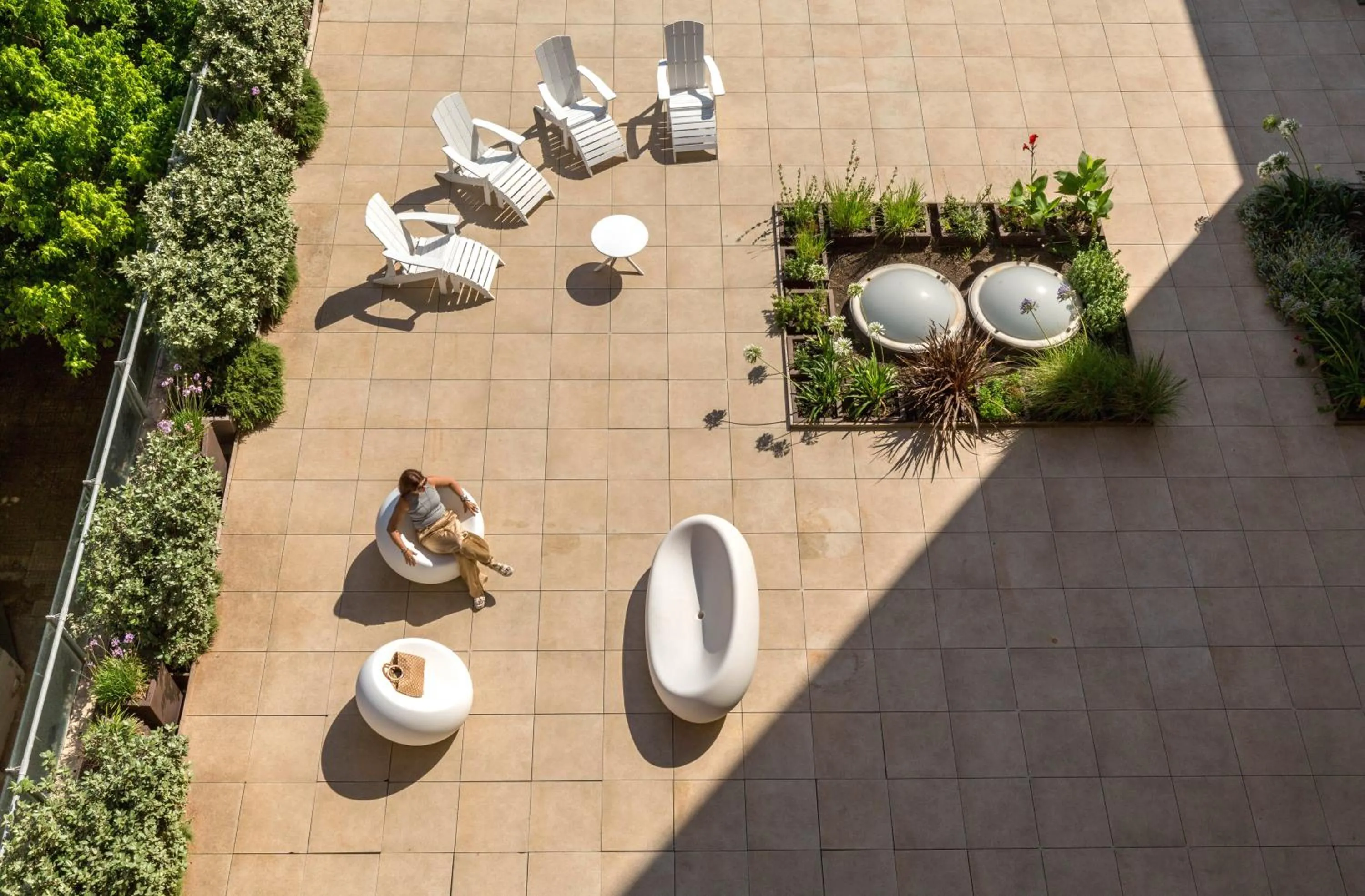 Garden in Hotel Catalunya