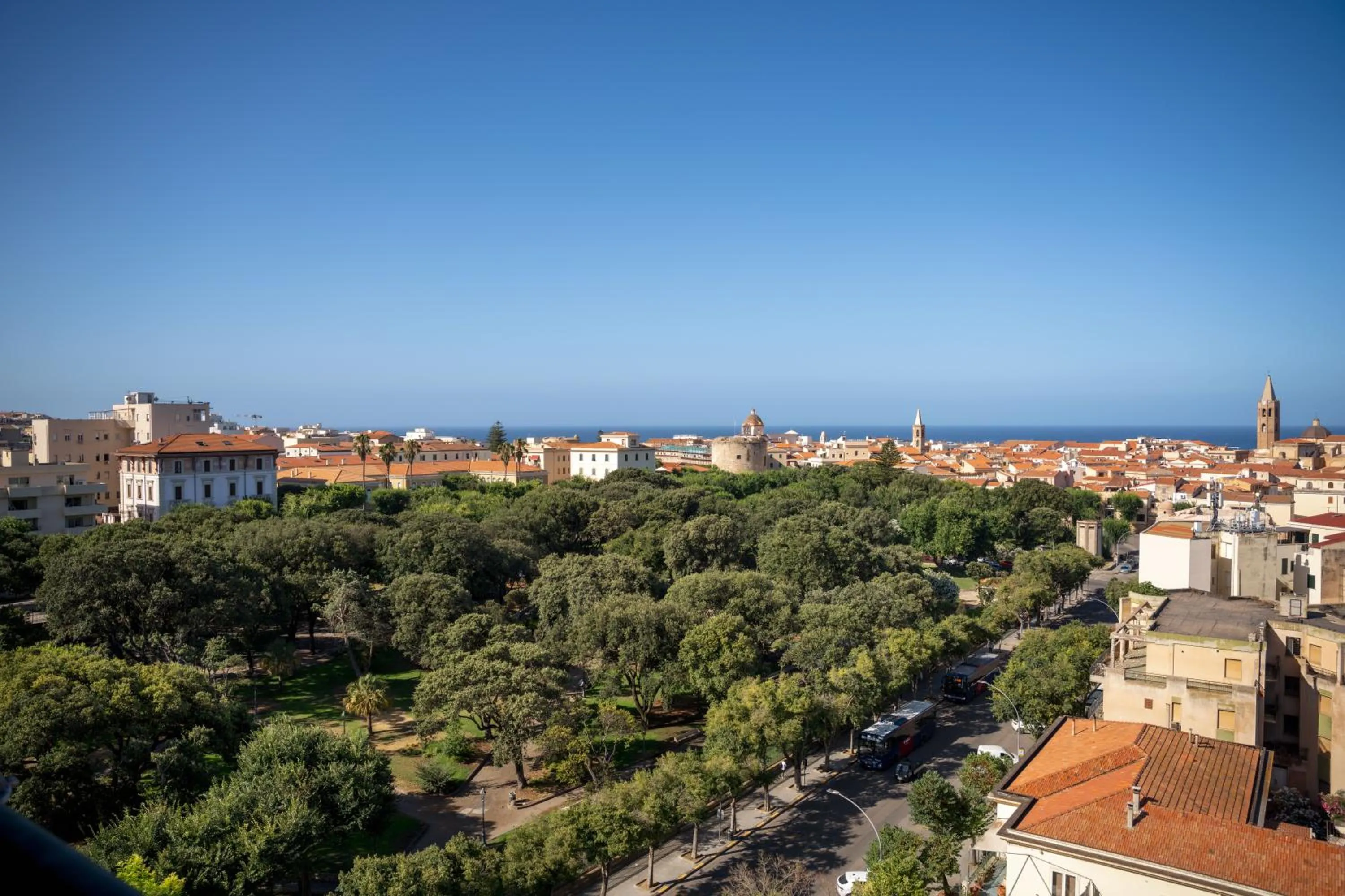 City view in Hotel Catalunya