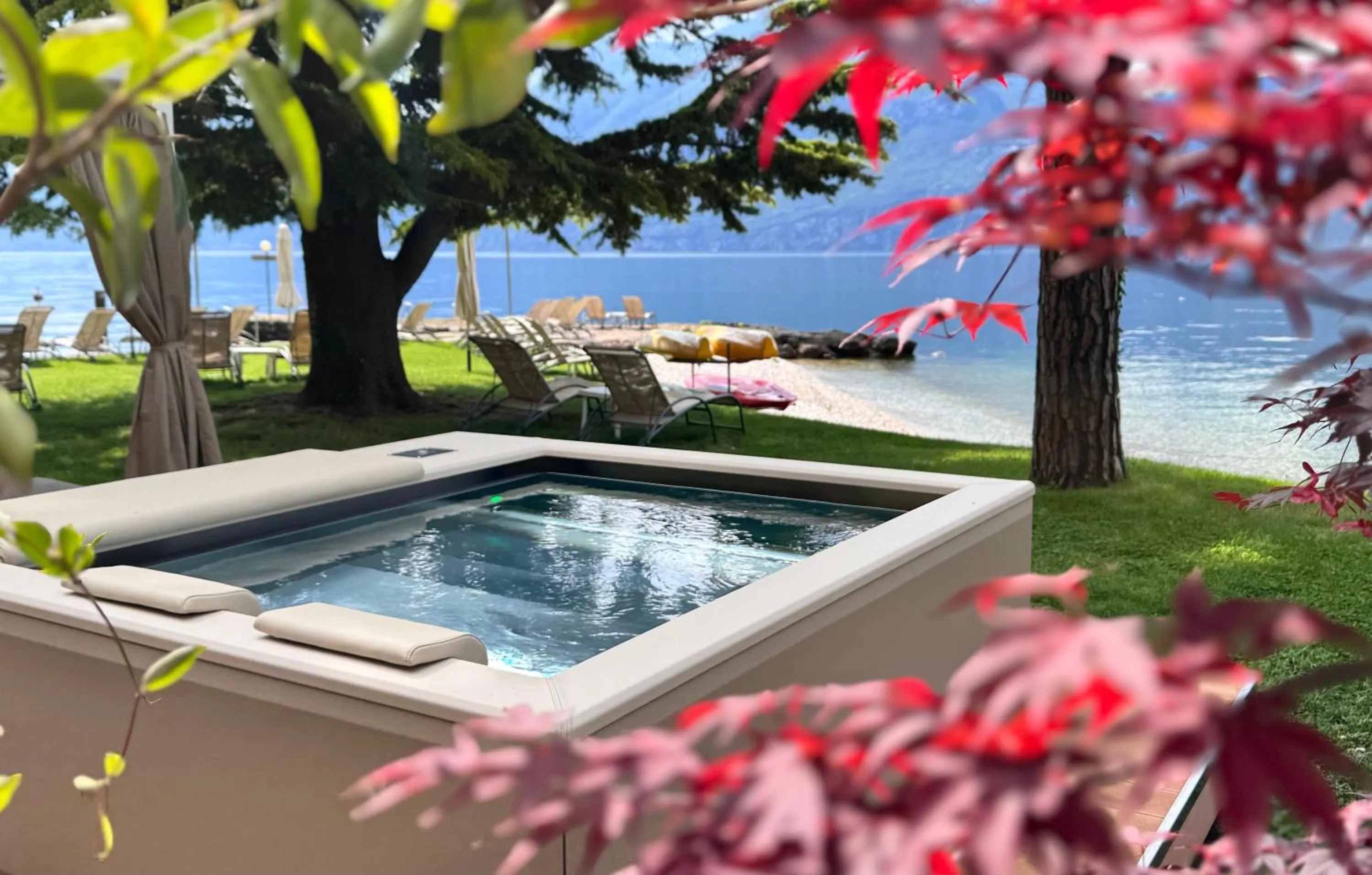 Garden in Hotel Du Lac - Relax Attitude Hotel