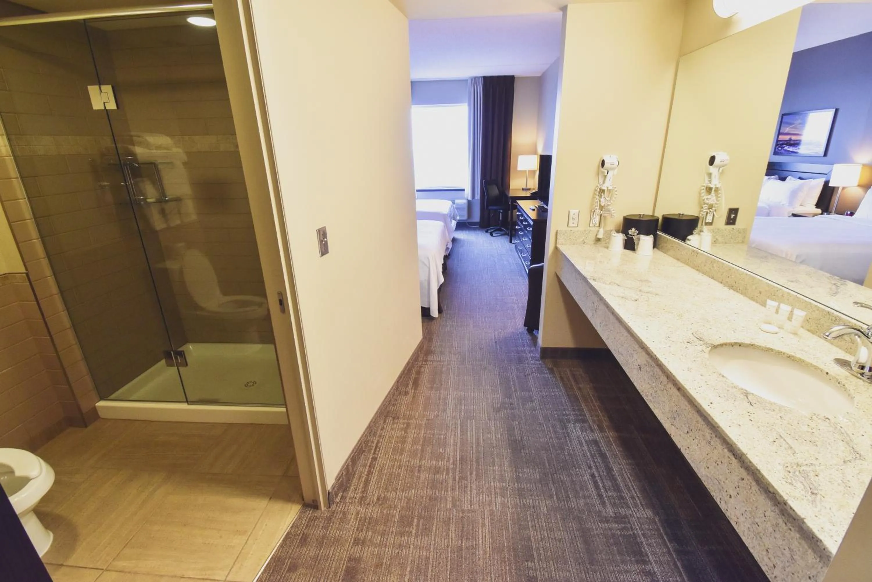 Bathroom in Canad Inns Health Sciences Centre