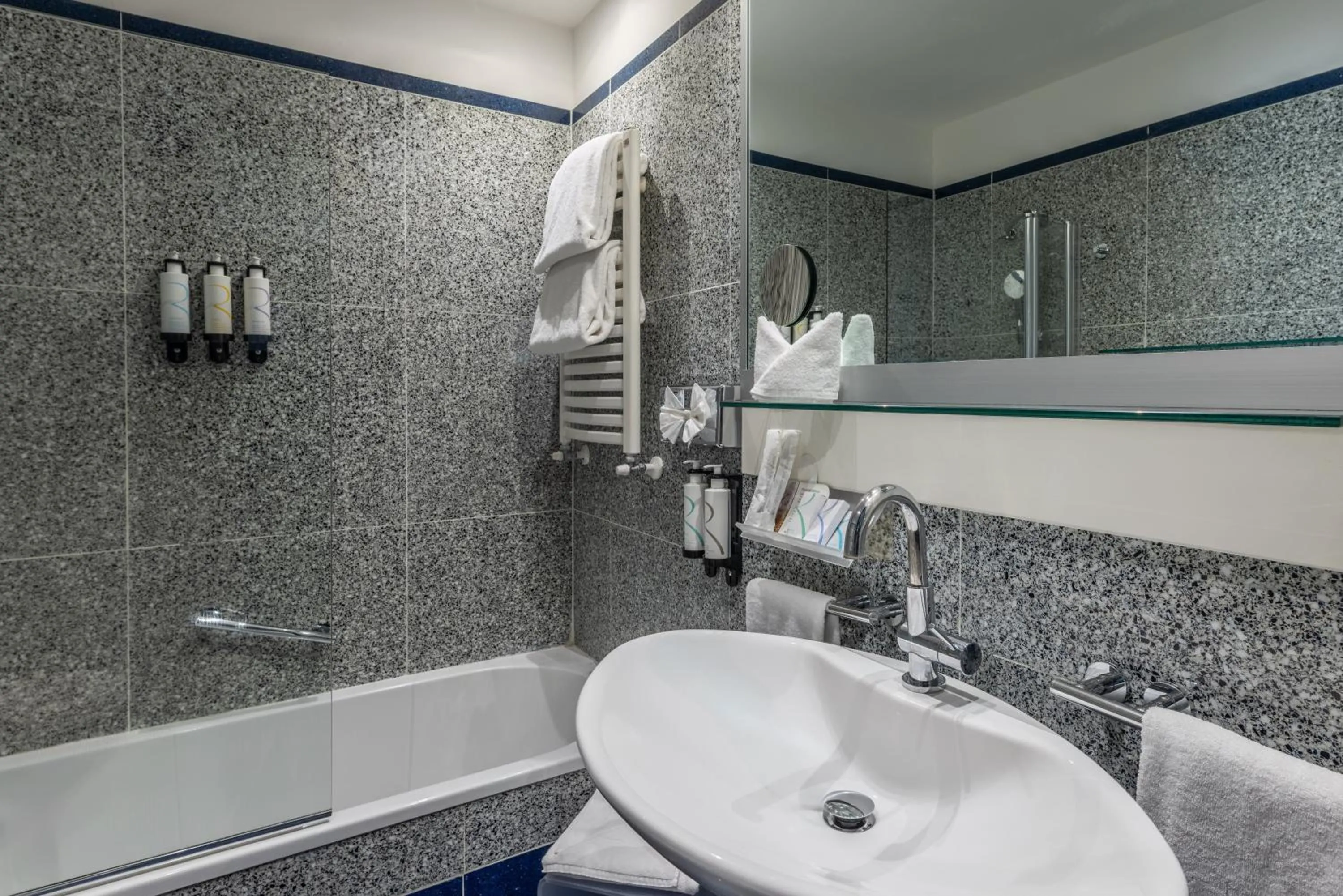 Bathroom in Best Western Plus Hotel Universo