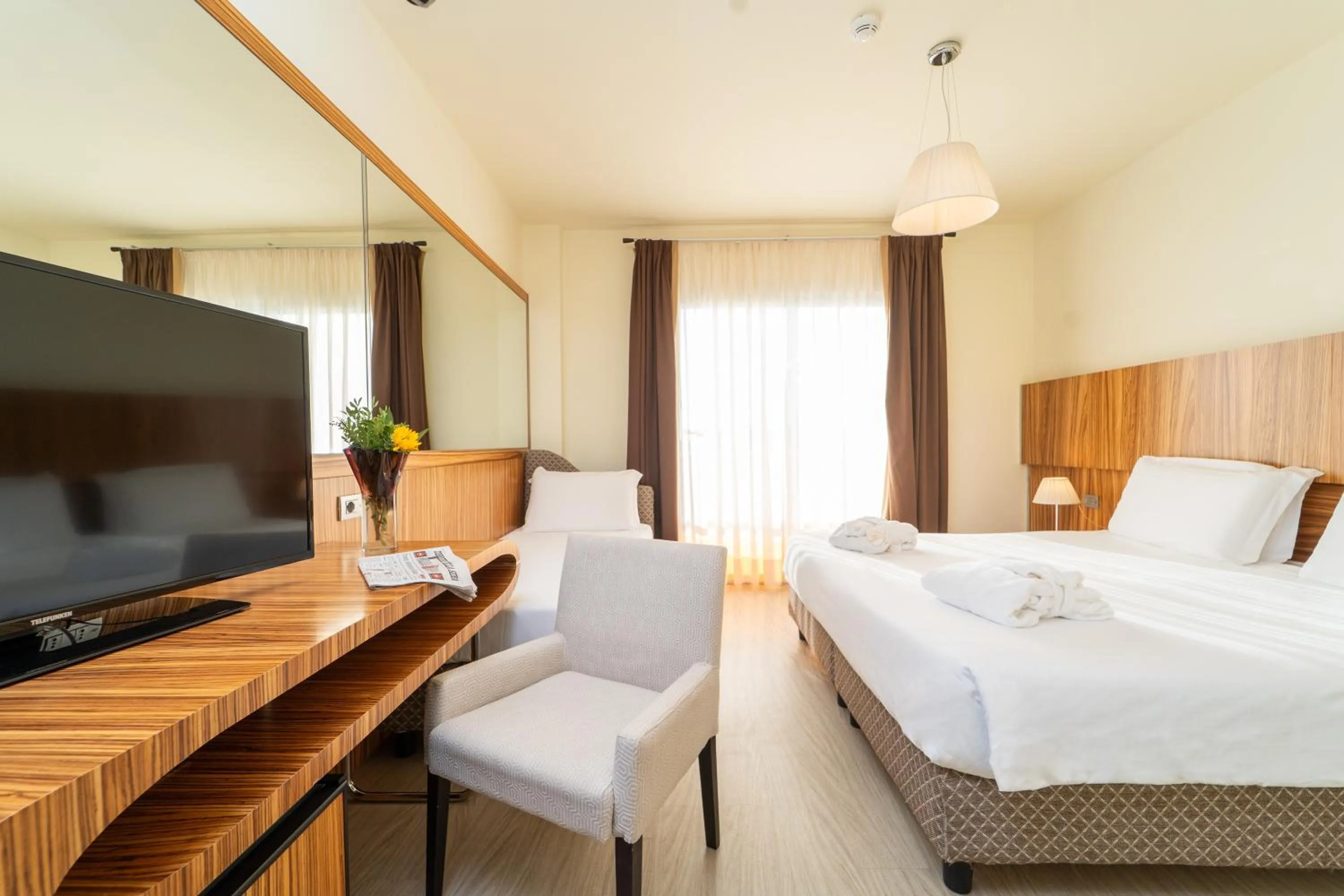 Bed in Bibione Palace Hotel