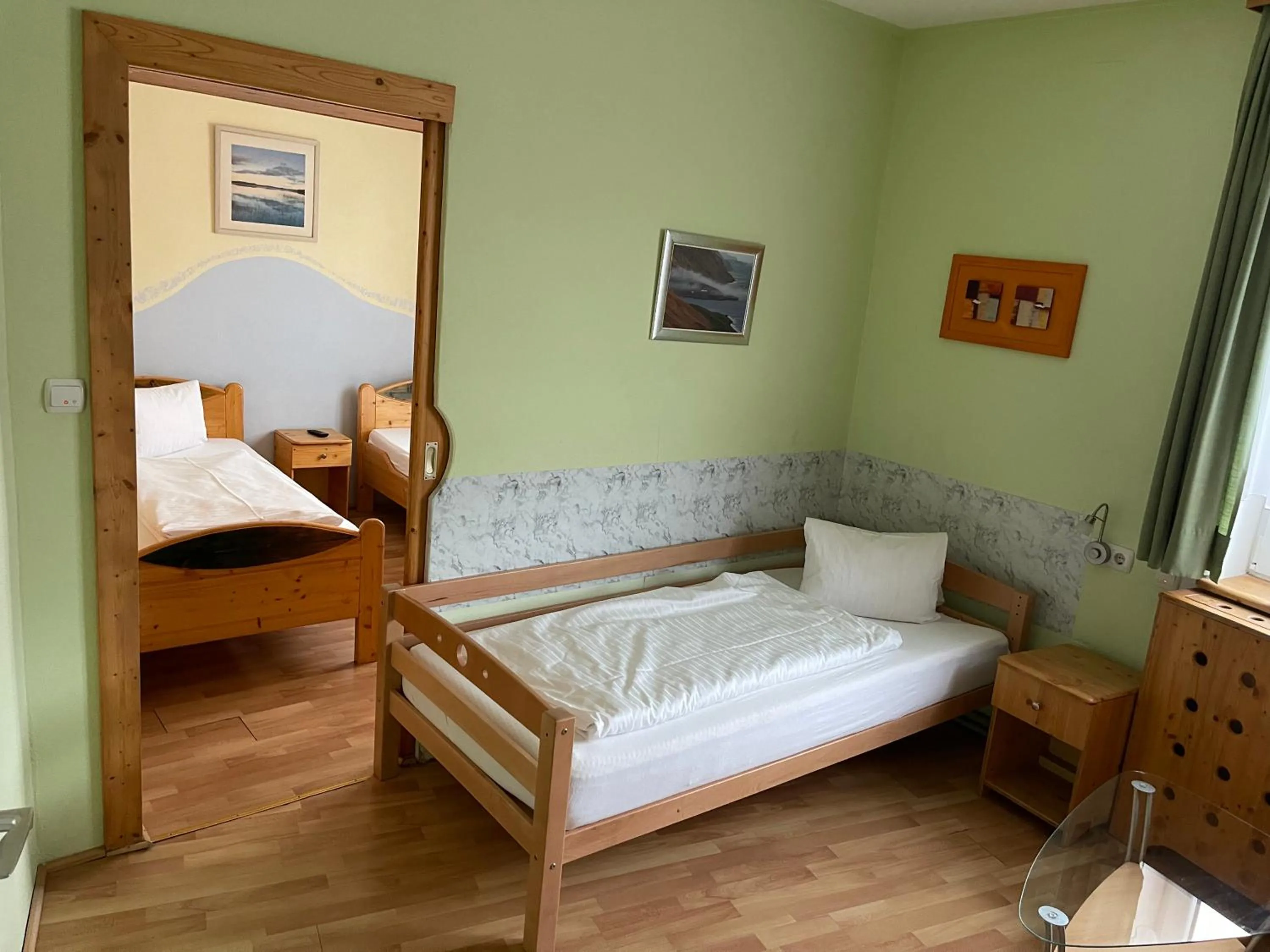 Bed in Waldrestaurant VIDA