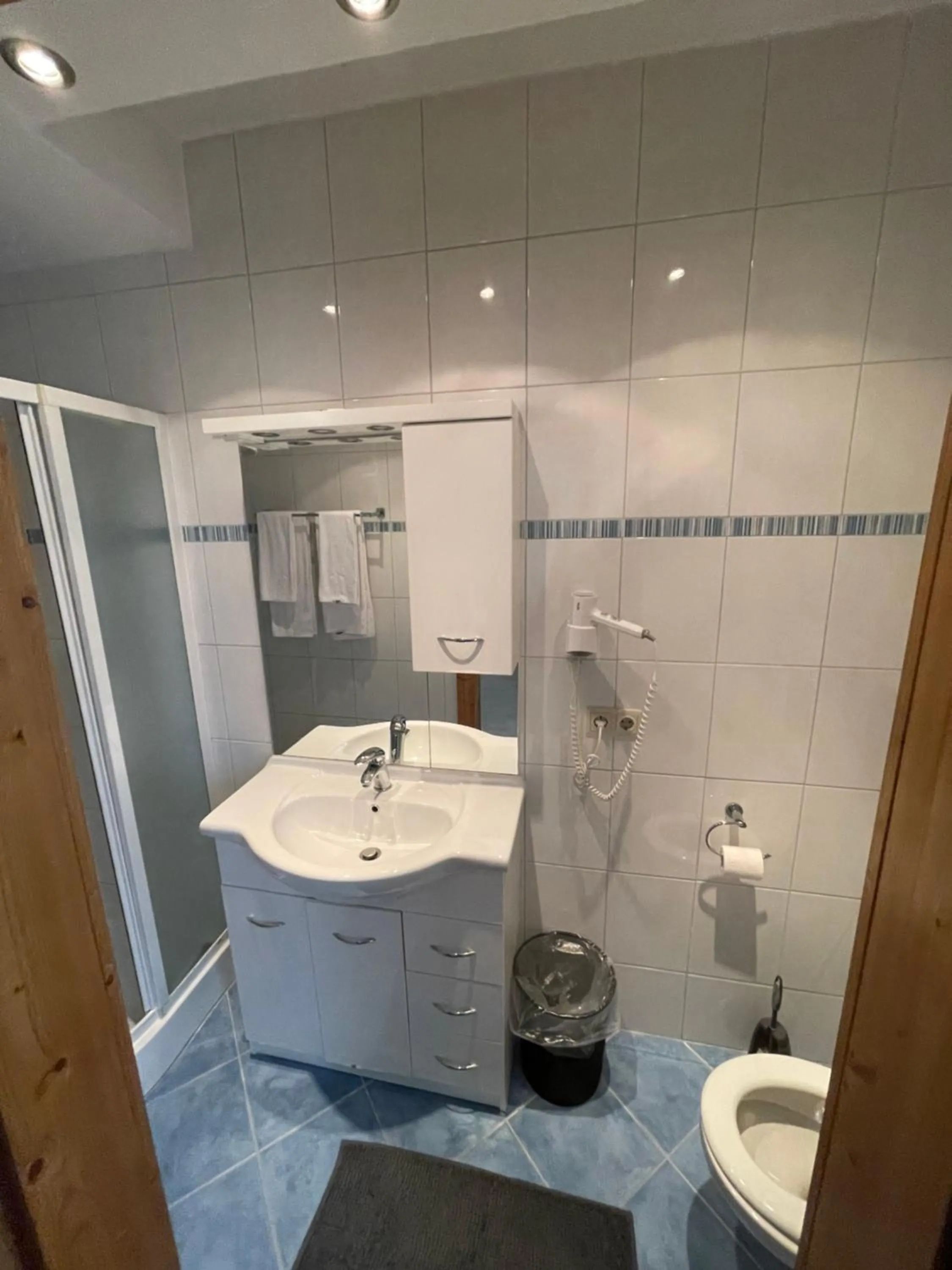 Bathroom in Waldrestaurant VIDA