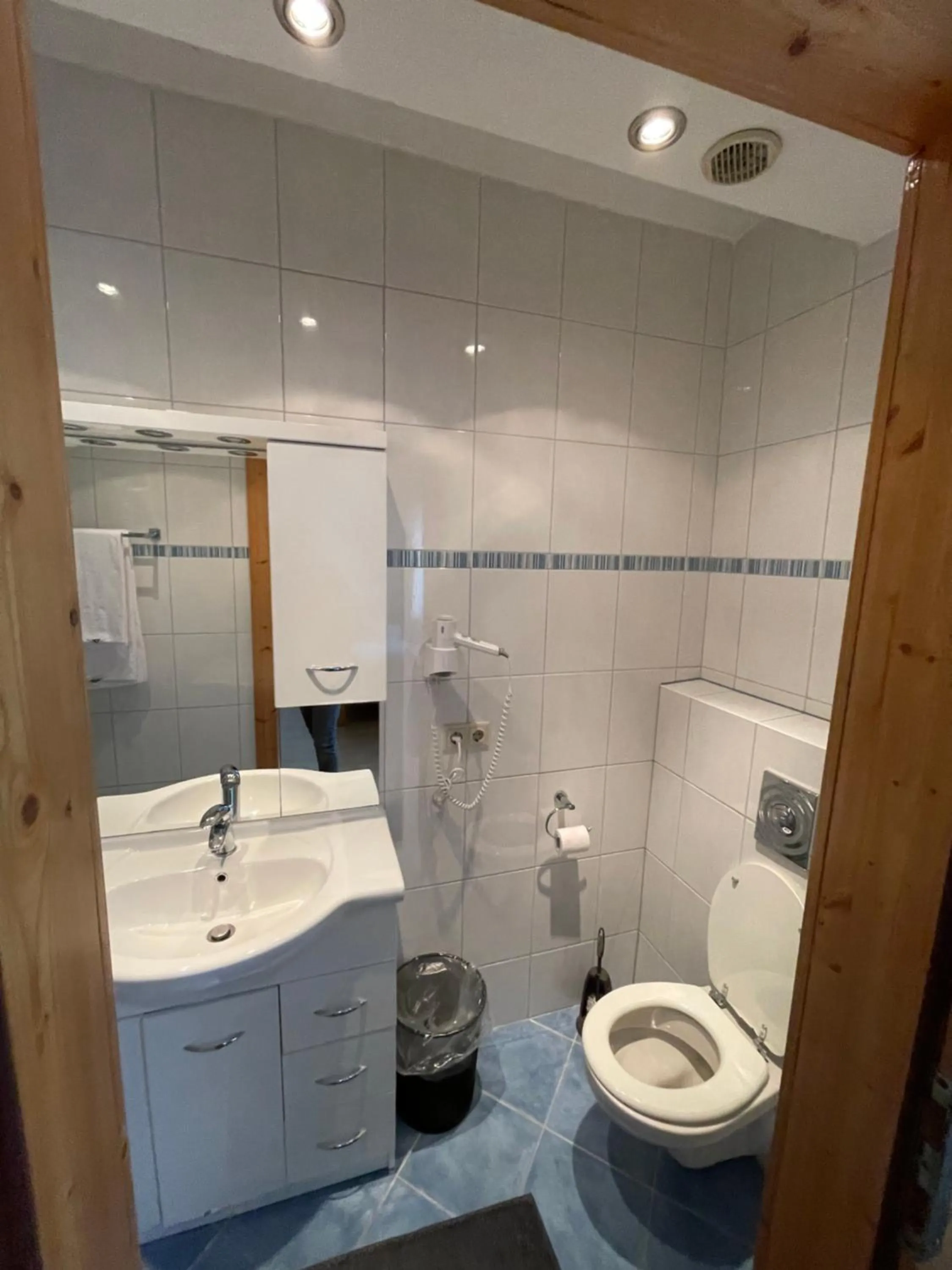 Bathroom in Waldrestaurant VIDA