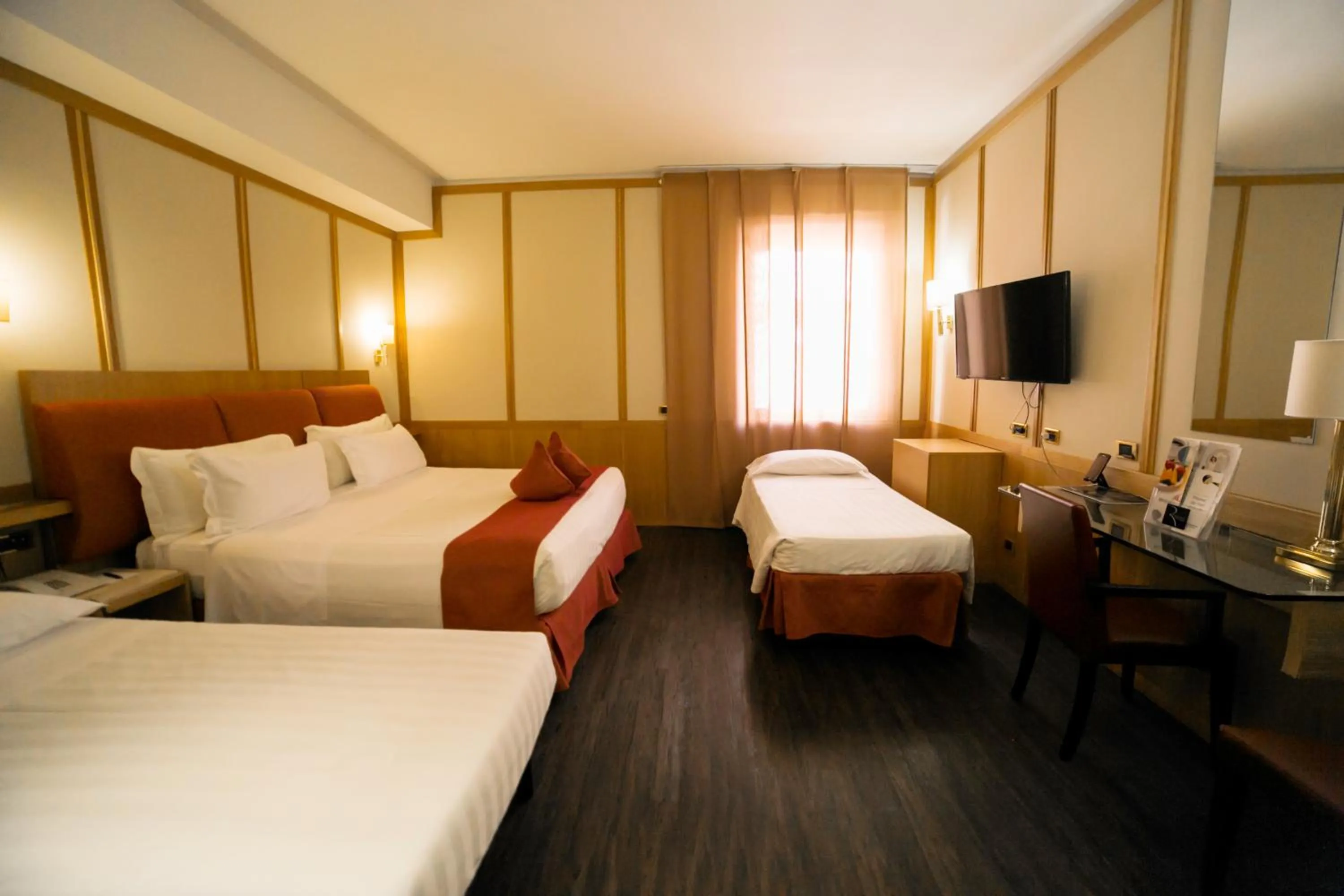 Bedroom, Bed in Best Western Hotel President - Colosseo