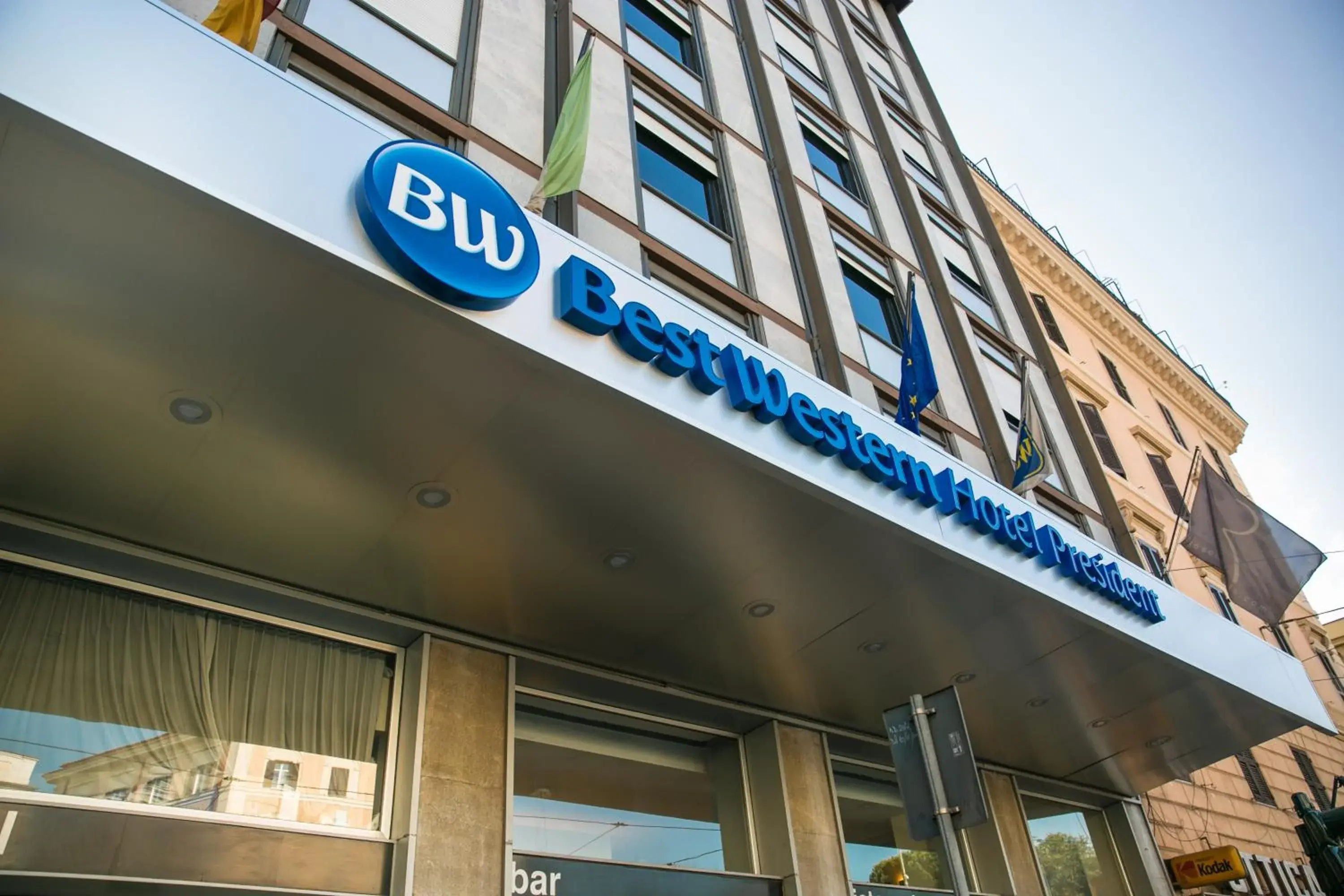 Property building in Best Western Hotel President - Colosseo Property building in Best Western Hotel President - Colosseo
