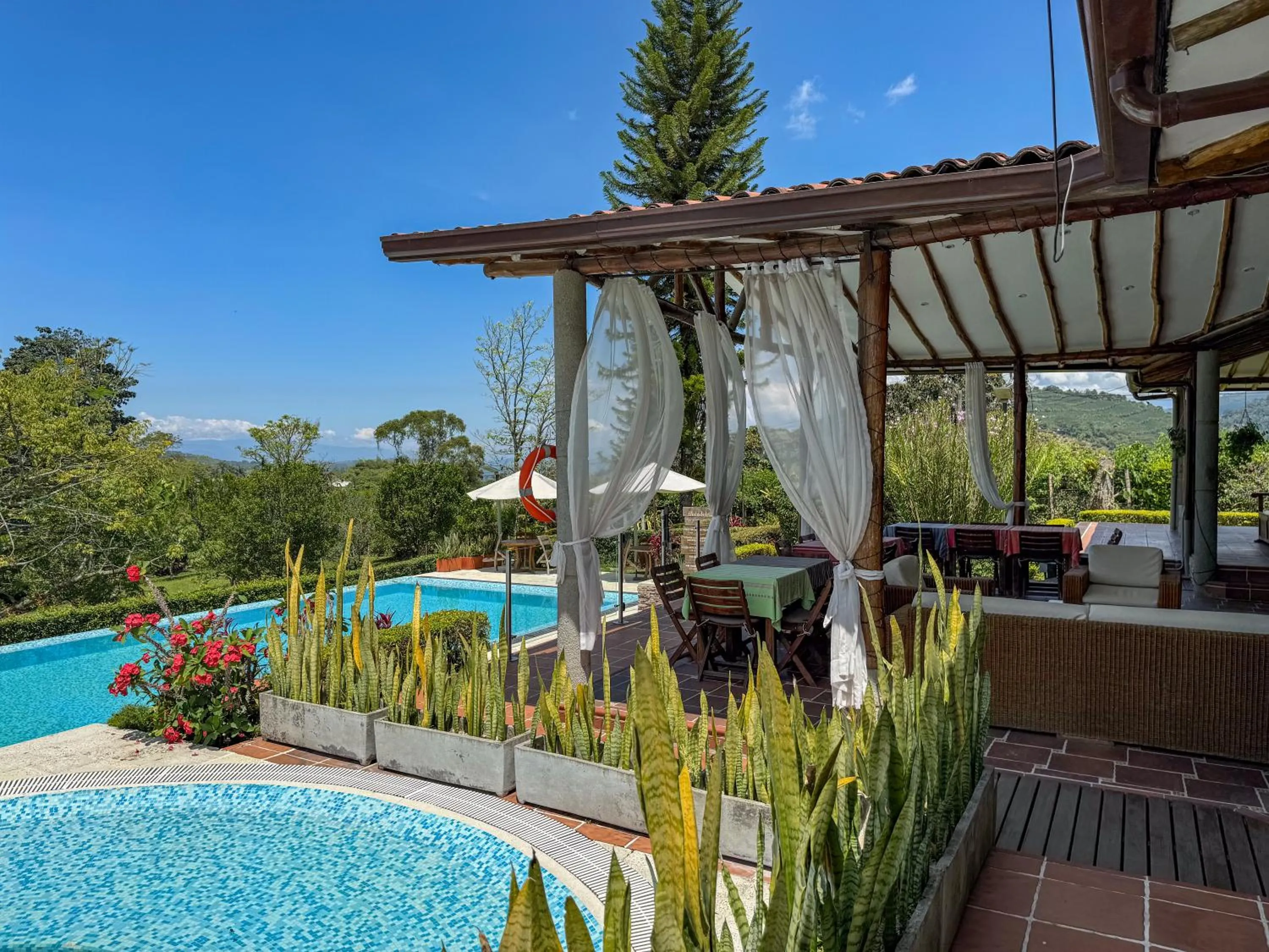Patio in Finca del Café - Casa Typica