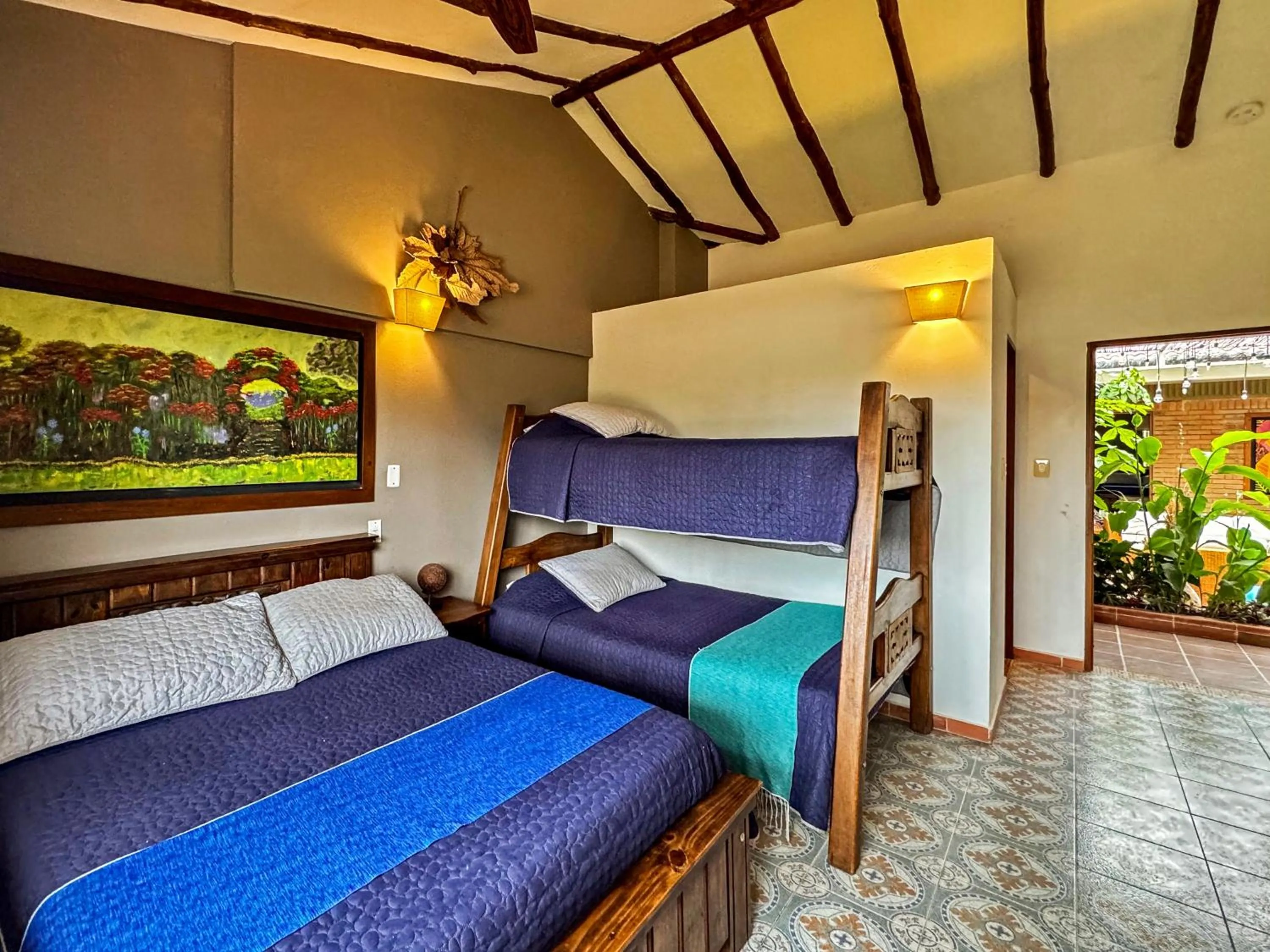 Bed in Finca del Café - Casa Typica