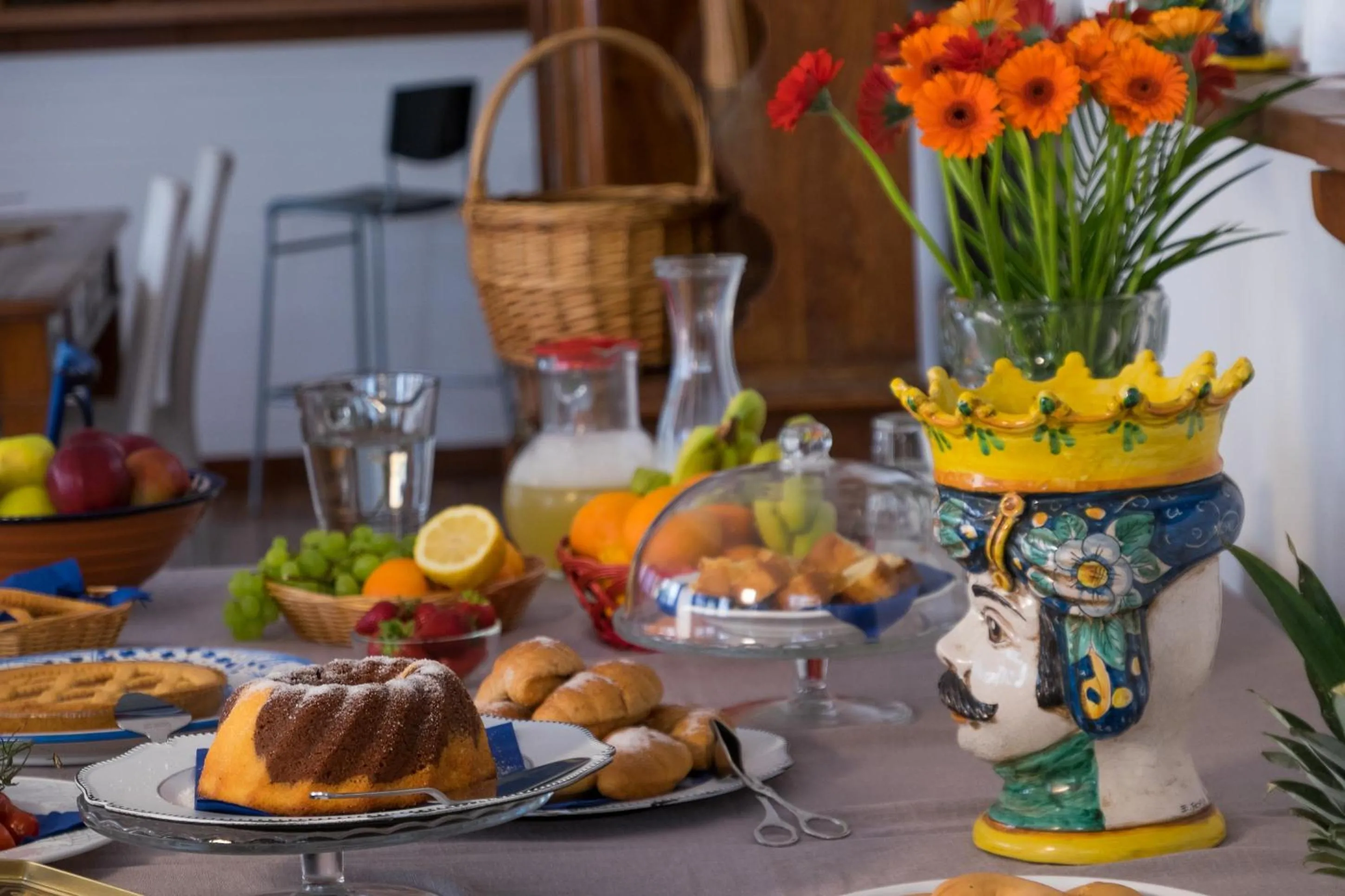 Continental breakfast in Borgo Marino Plemmirio