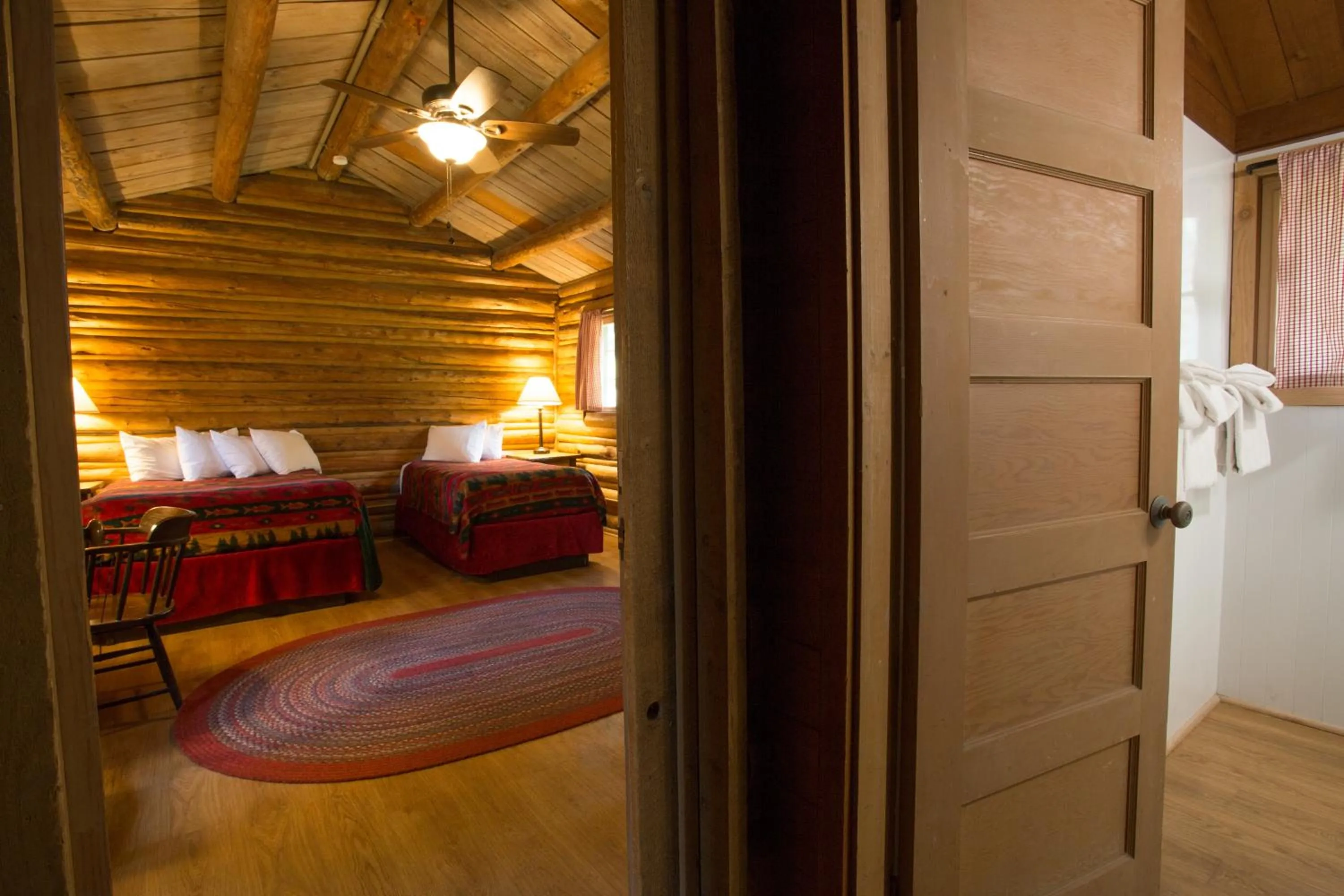 Bed in Colter Bay Village