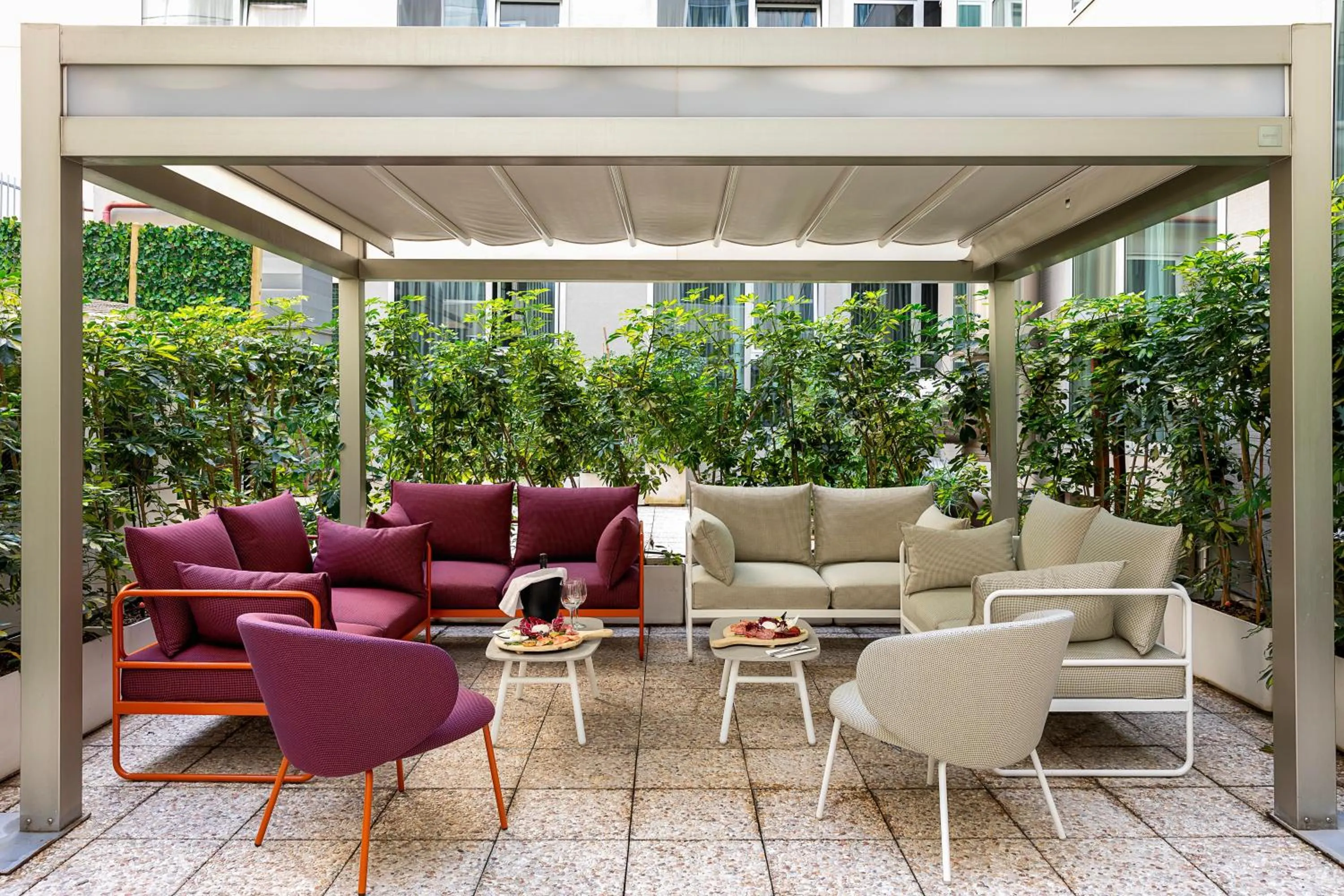 Garden in Best Western Premier Hotel Royal Santina