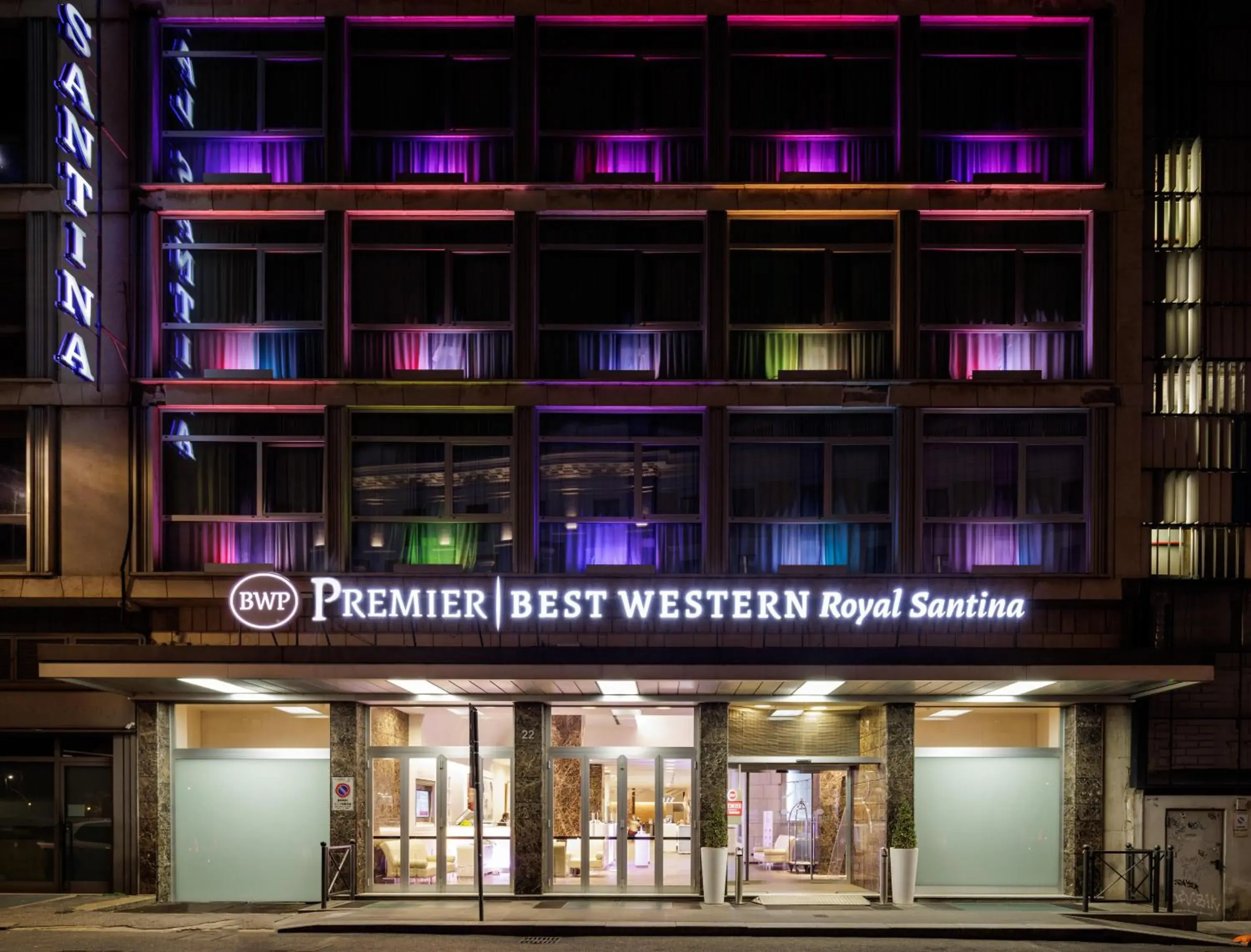 Property building in Best Western Premier Hotel Royal Santina Property building in Best Western Premier Hotel Royal Santina
