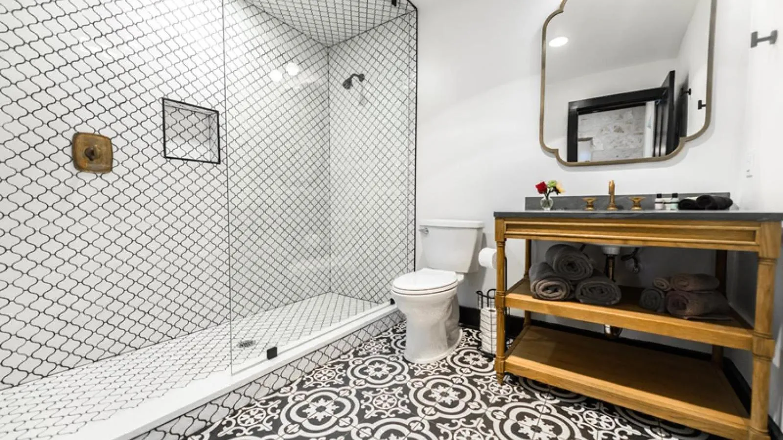 Bathroom in Hotel Giles