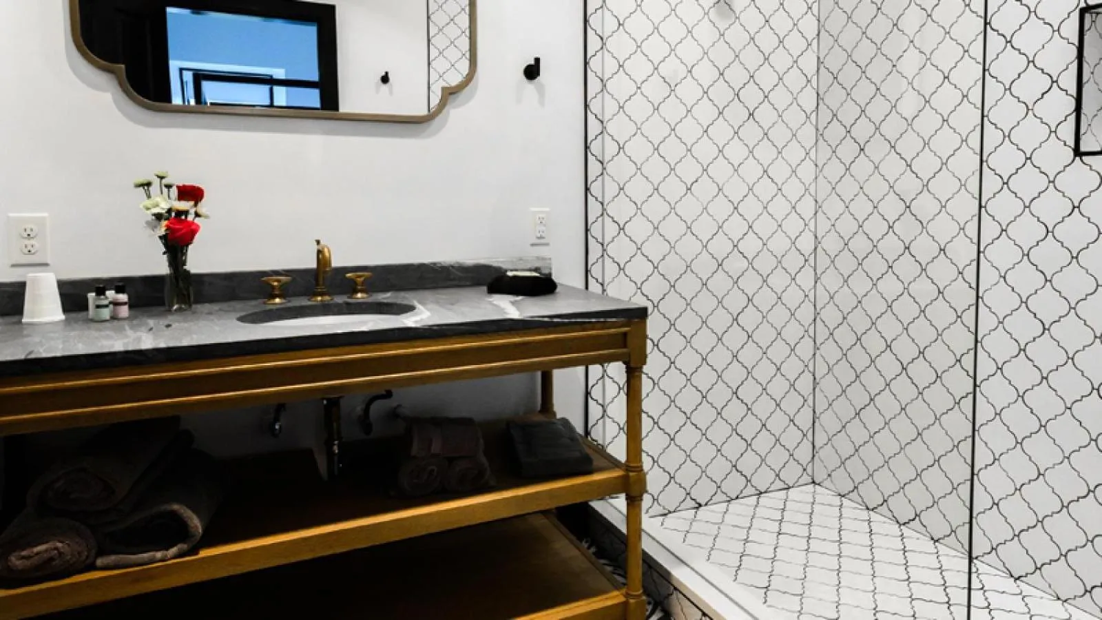 Bathroom in Hotel Giles