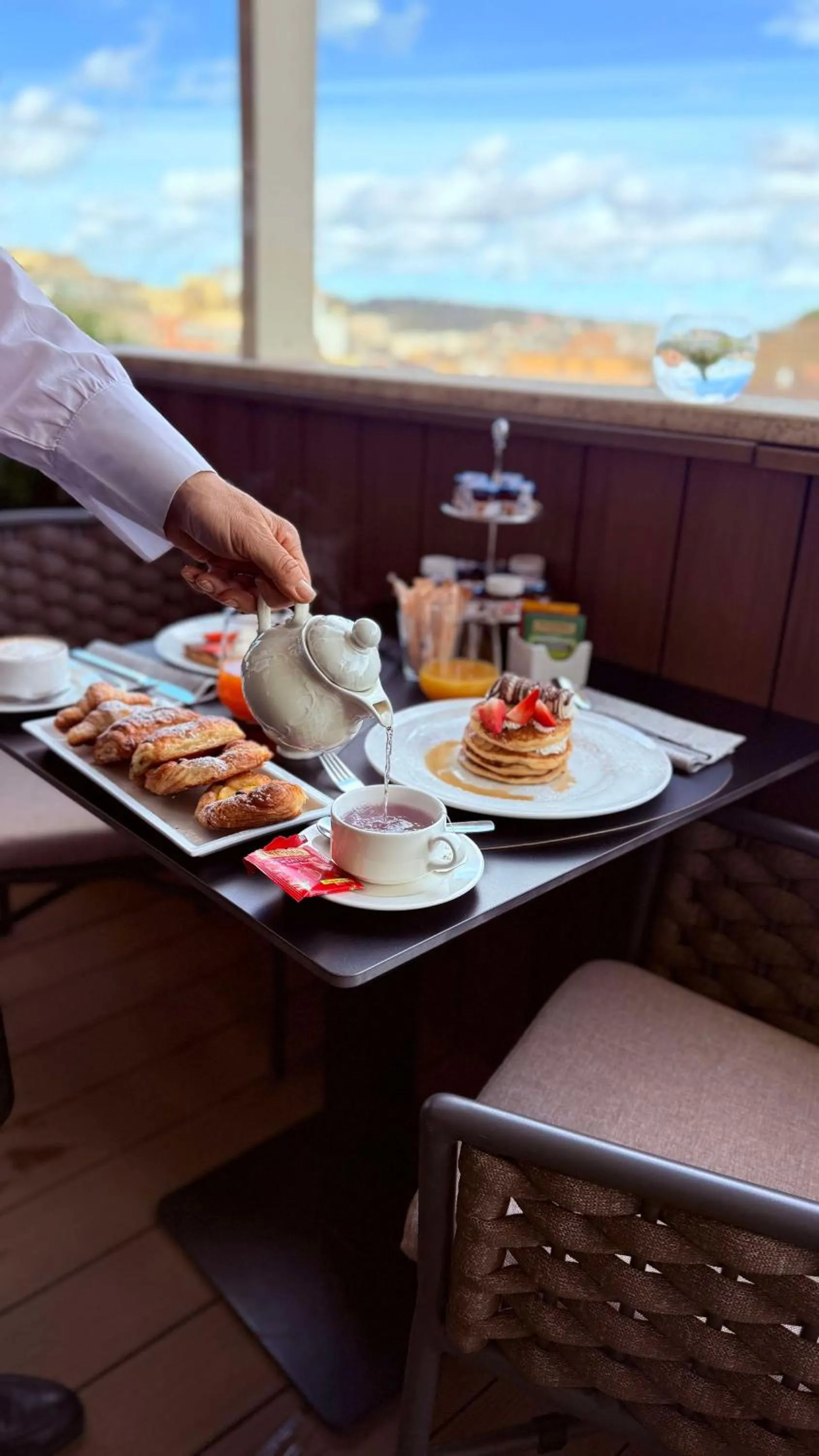 Breakfast in Radisson Blu GHR Rome