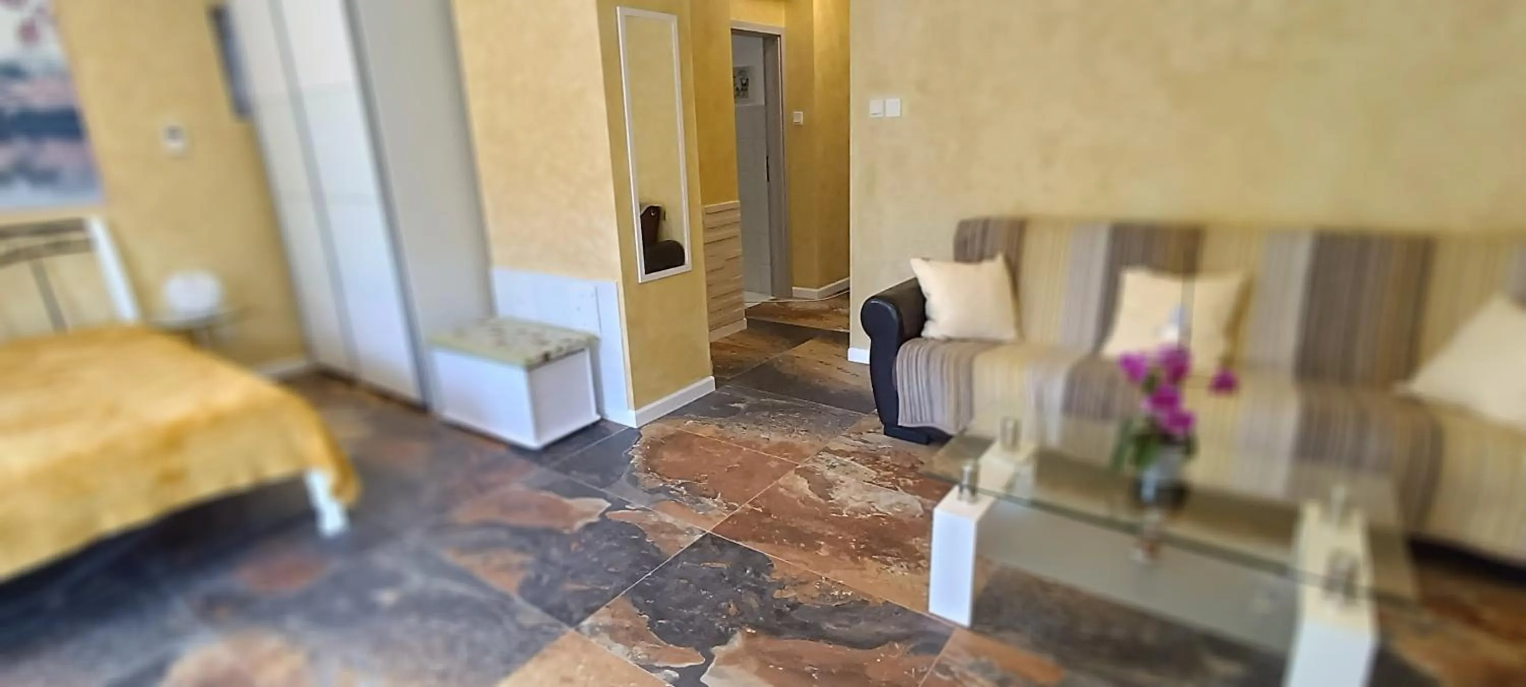 Living room in Valloris Apartments