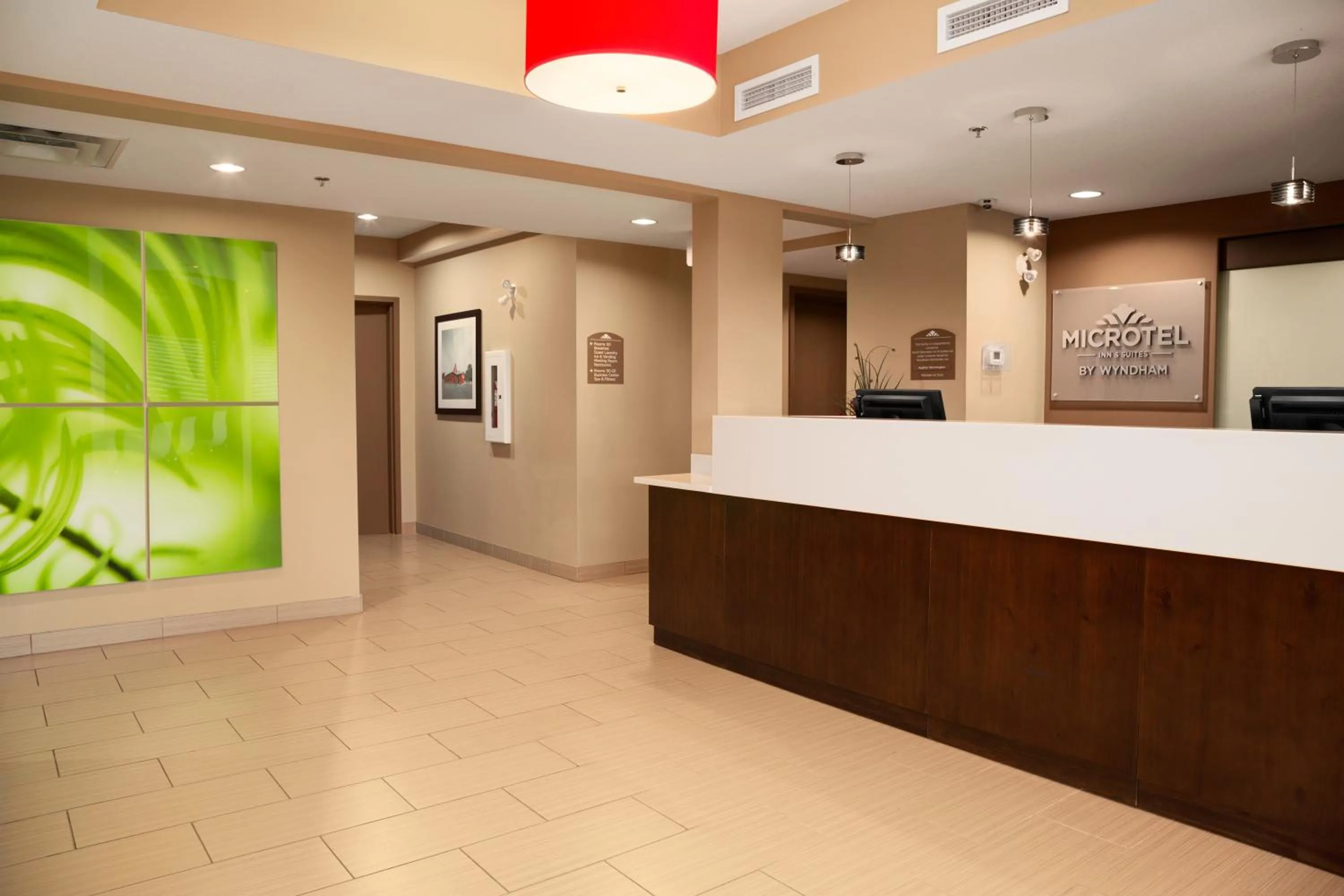 Lobby or reception in Microtel Inn & Suites by Wyndham Blackfalds