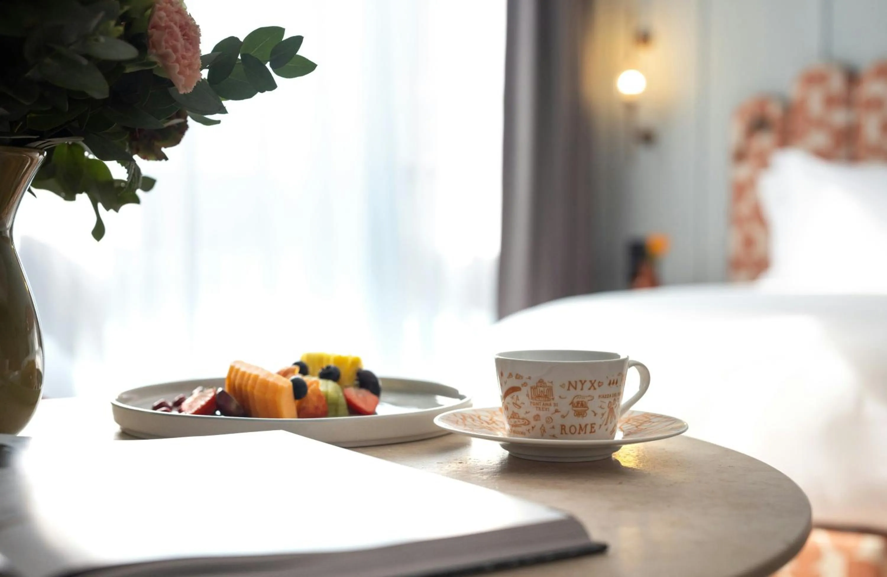 Photo of the whole room, Bed in NYX Hotel Rome by Leonardo Hotels