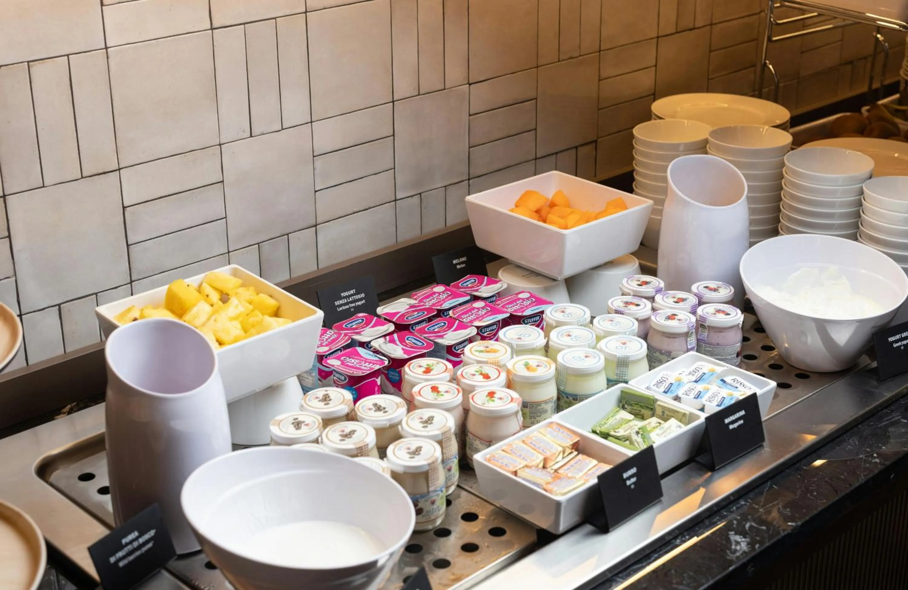 Buffet breakfast in NYX Hotel Rome by Leonardo Hotels