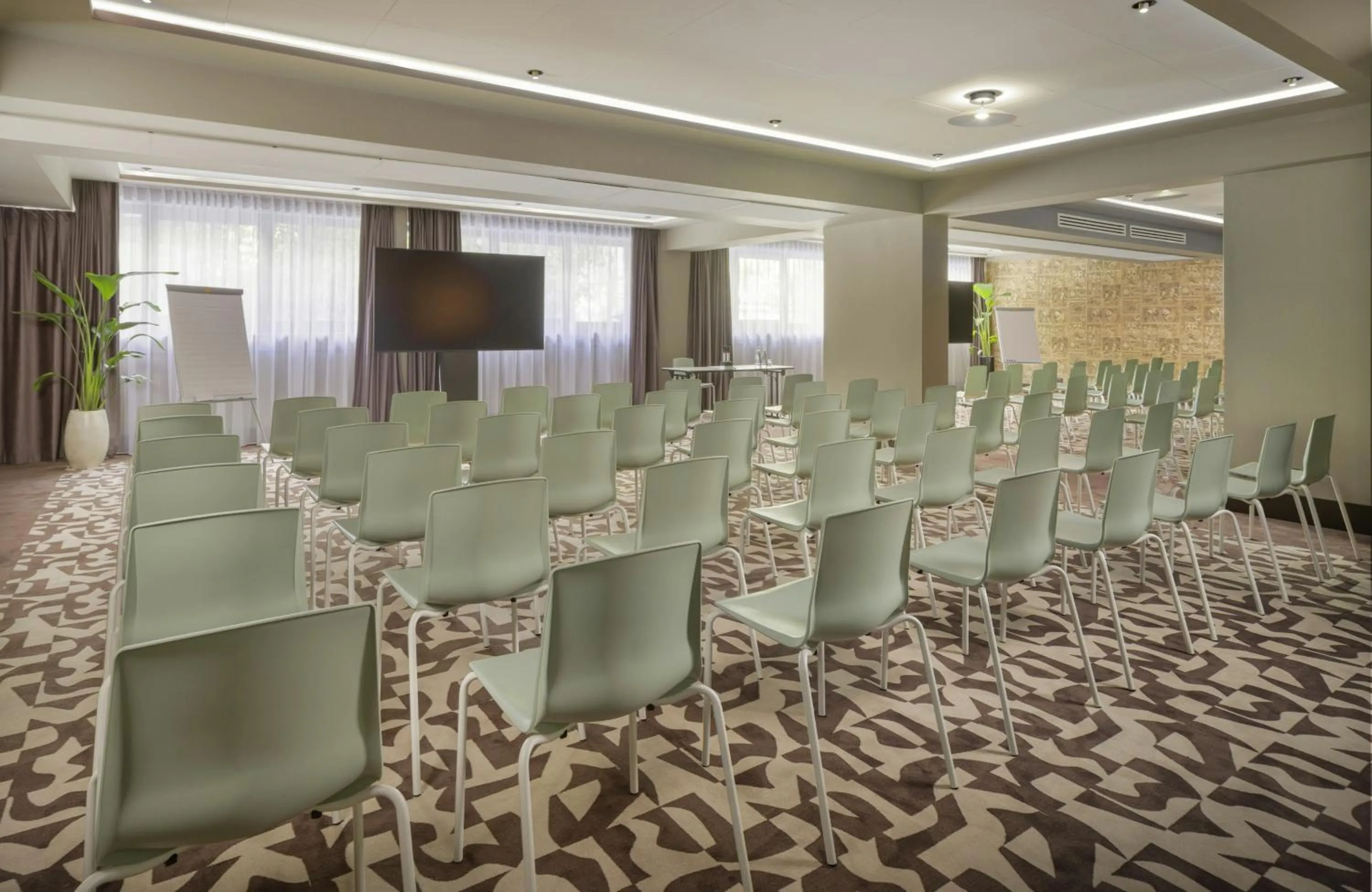 Meeting/conference room in NYX Hotel Rome by Leonardo Hotels