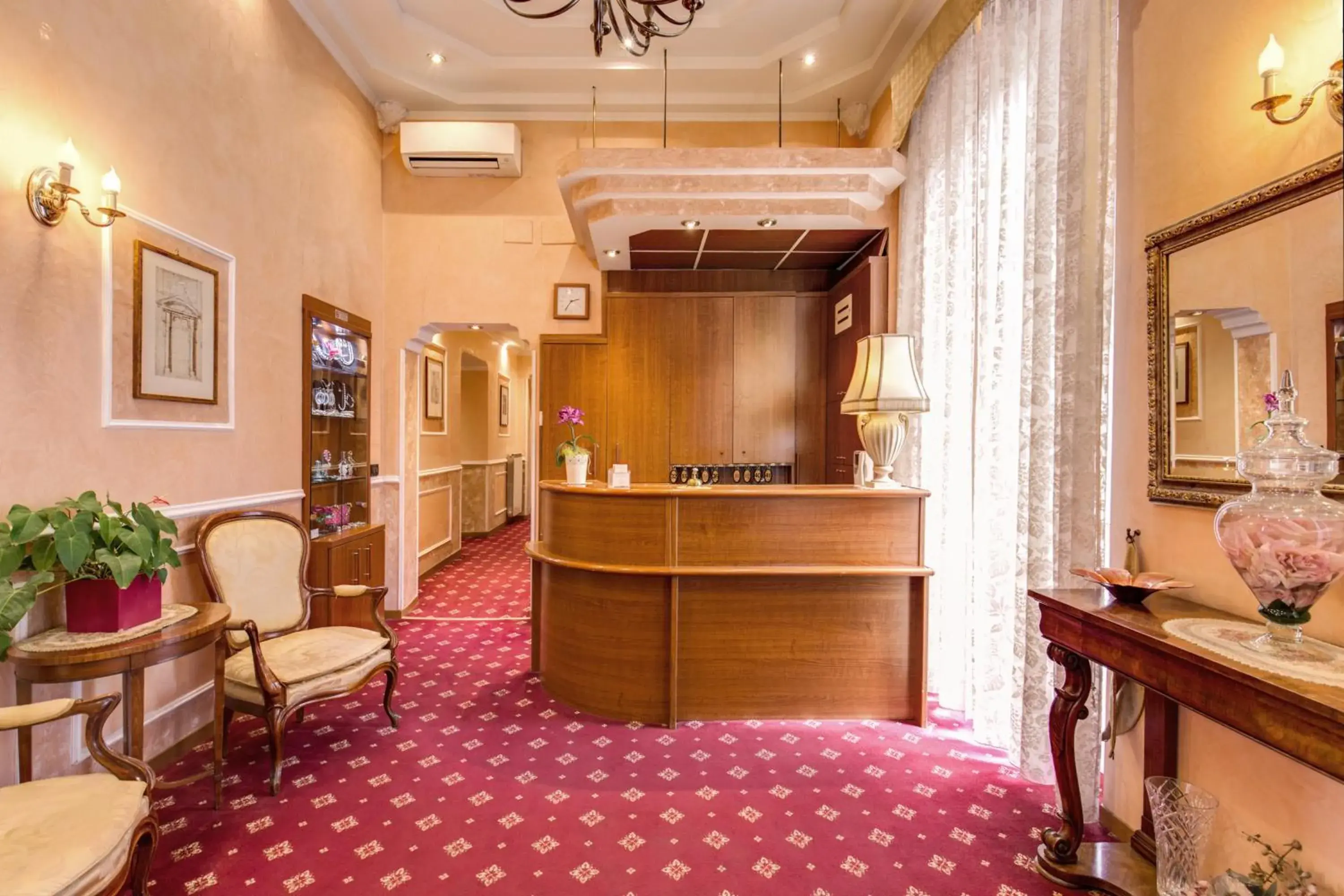 Lobby or reception in Hotel Martini Lobby or reception in Hotel Martini