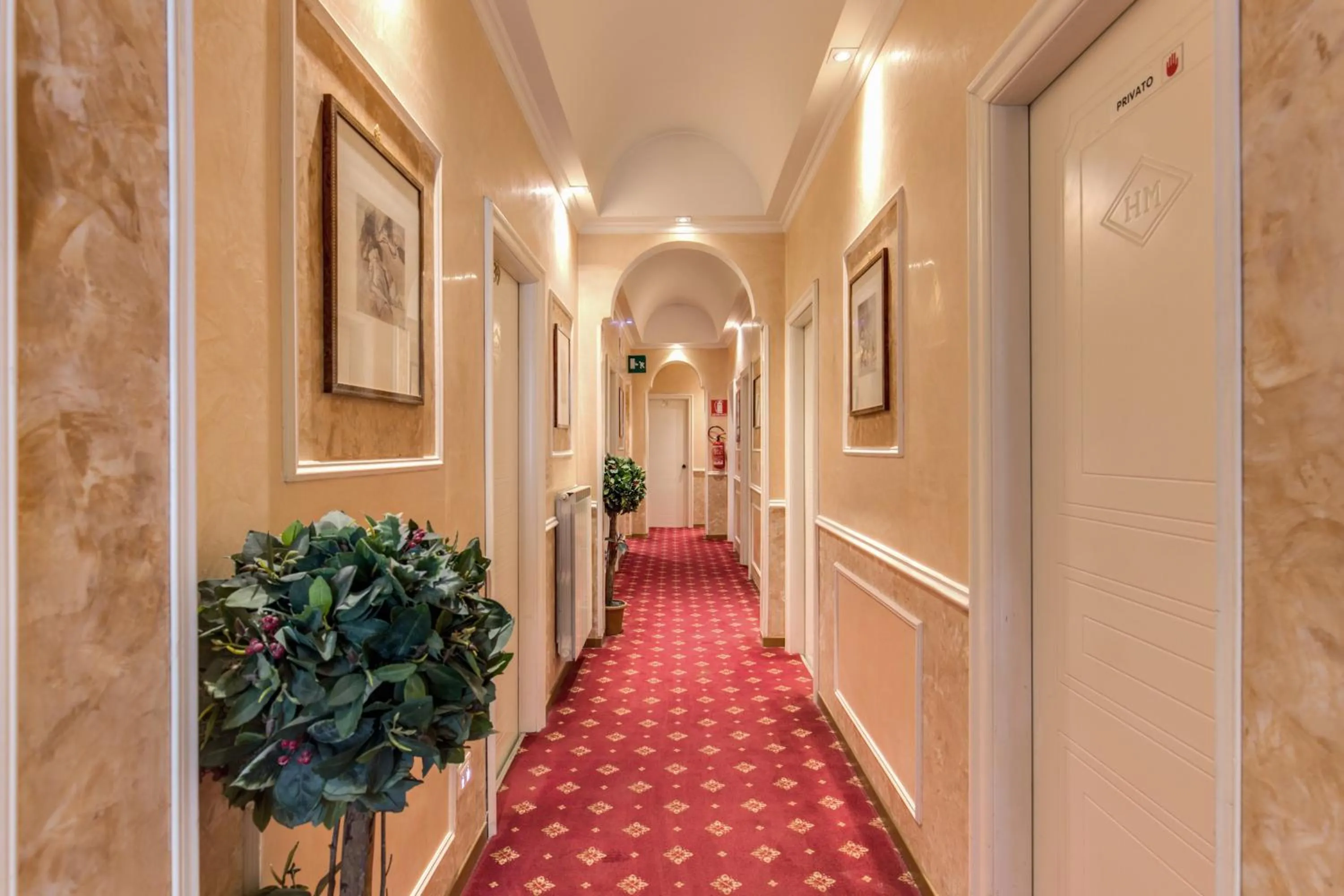 Decorative detail in Hotel Martini