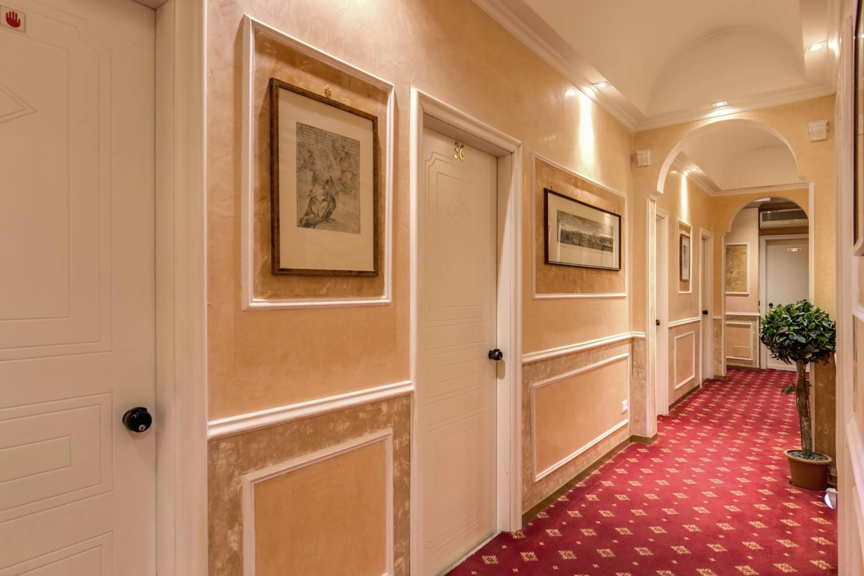 Decorative detail in Hotel Martini