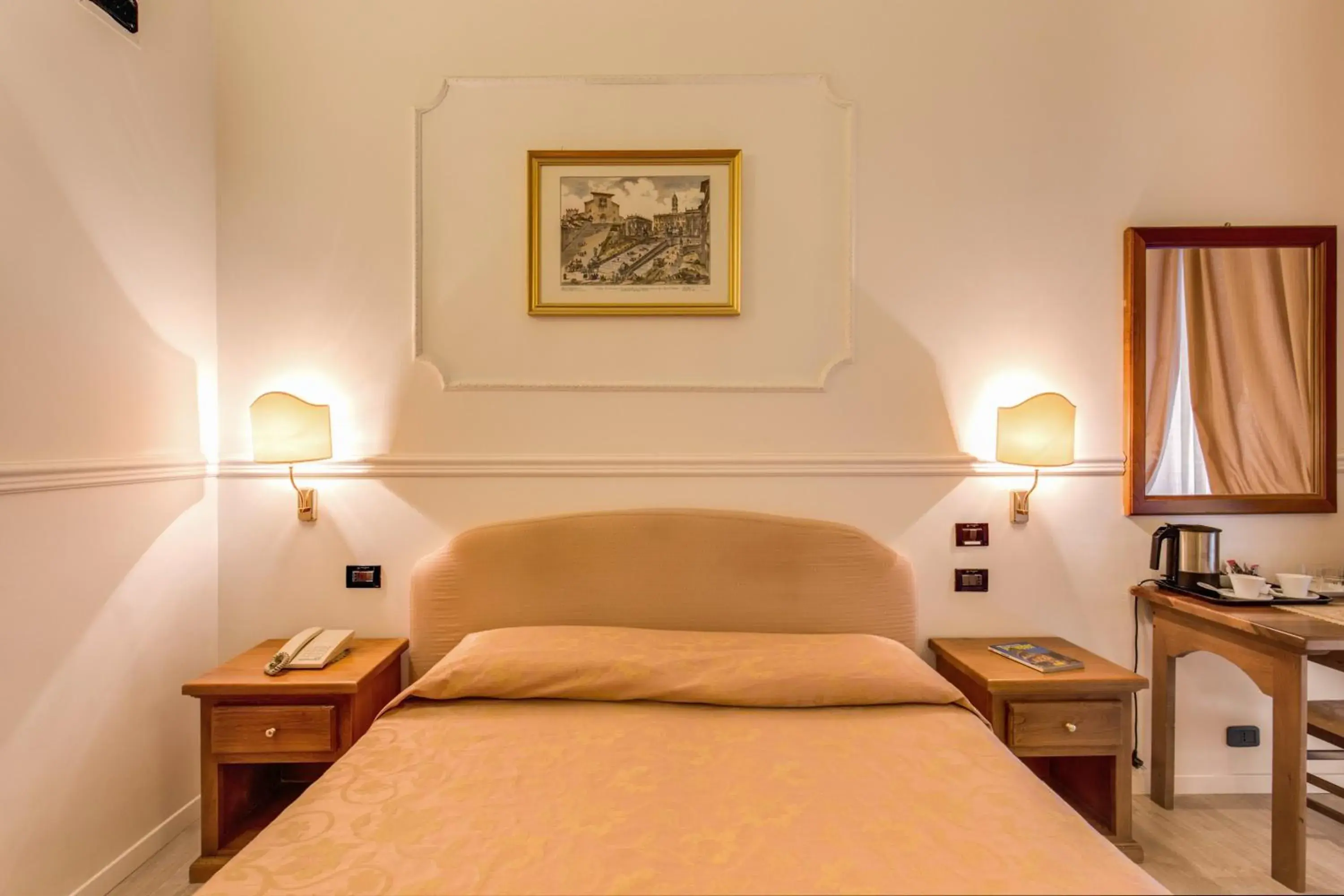 Bed in Hotel Martini Bed in Hotel Martini