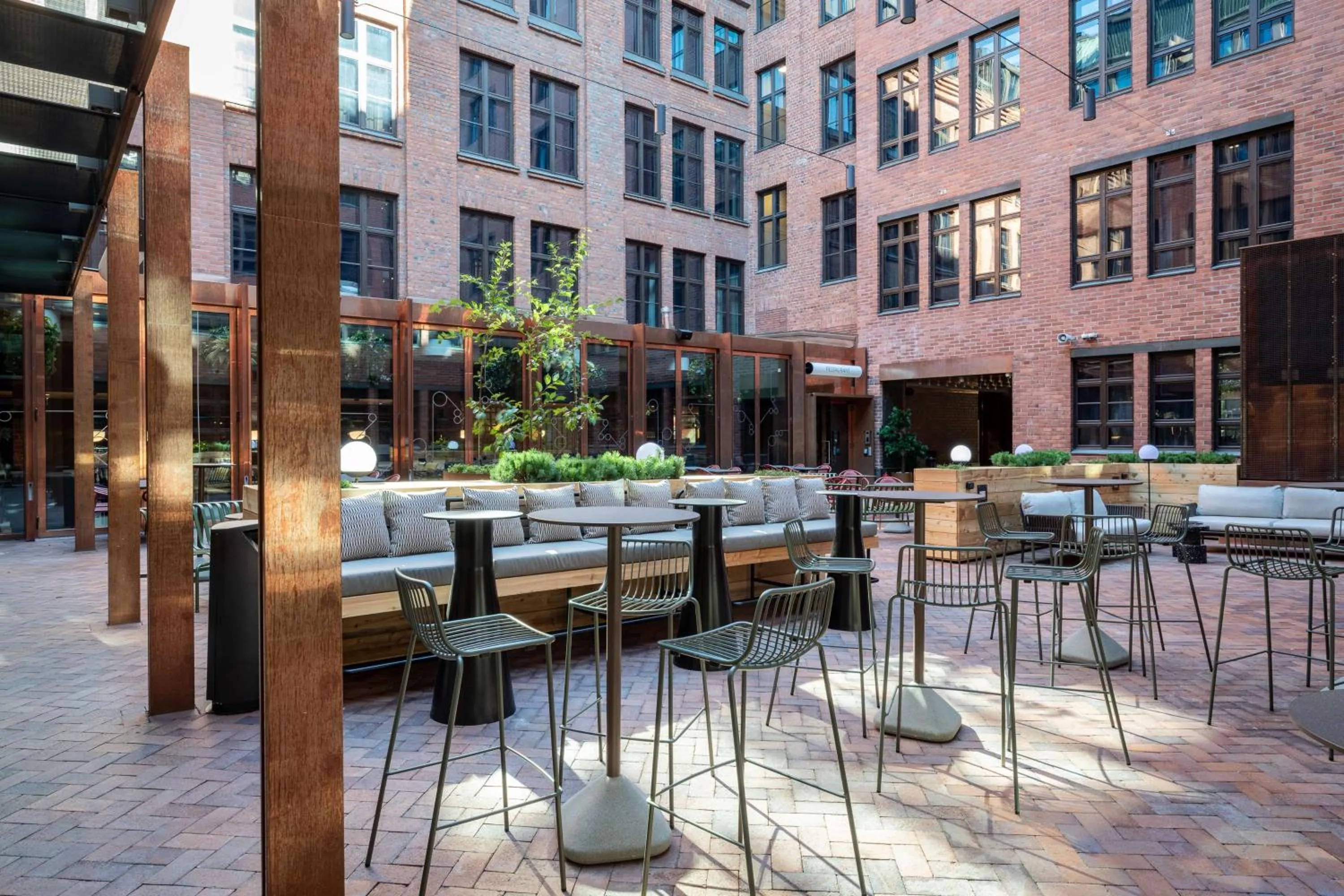 Property building in Scandic Helsinki Hub