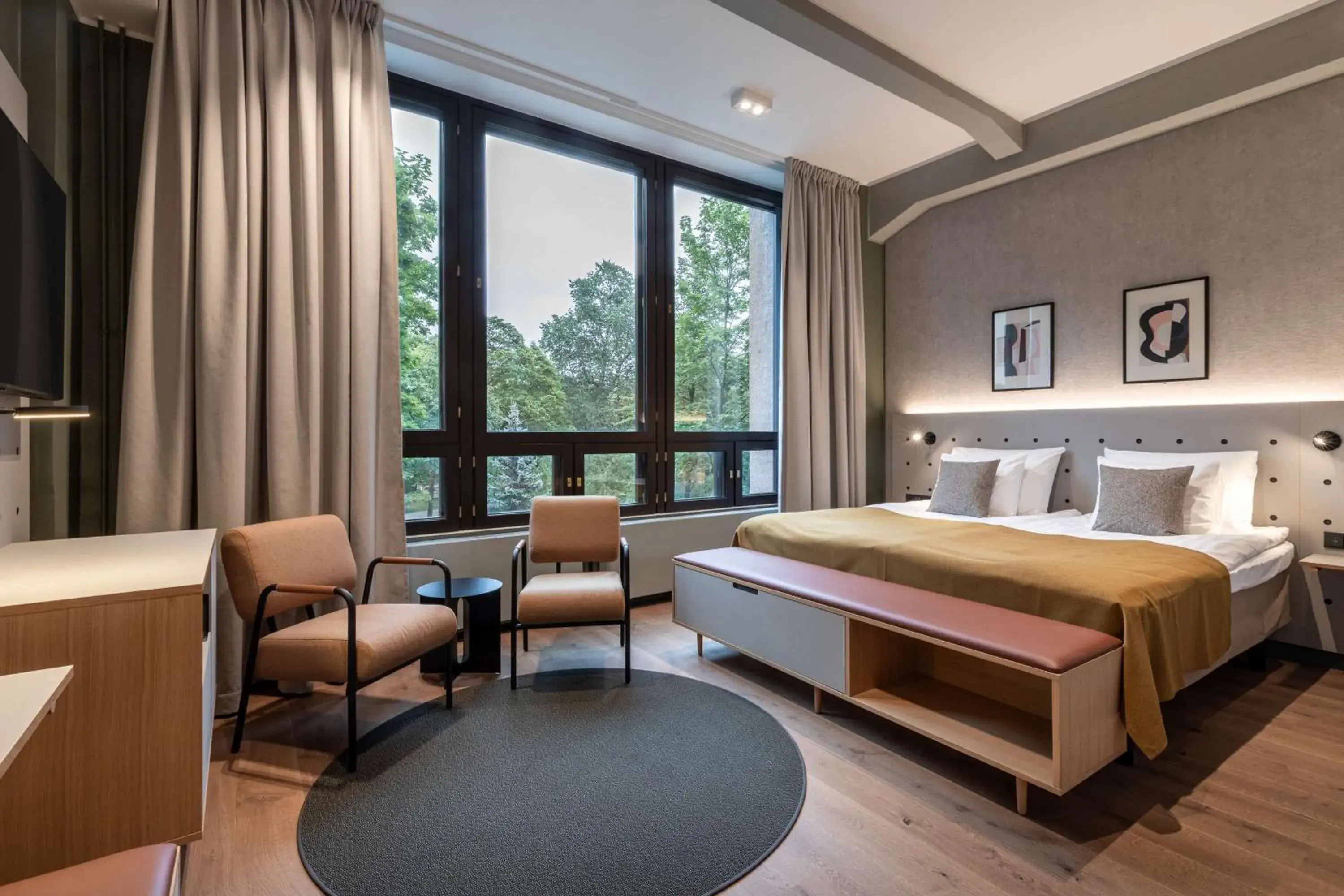 Bedroom, Bed in Scandic Helsinki Hub Bedroom, Bed in Scandic Helsinki Hub