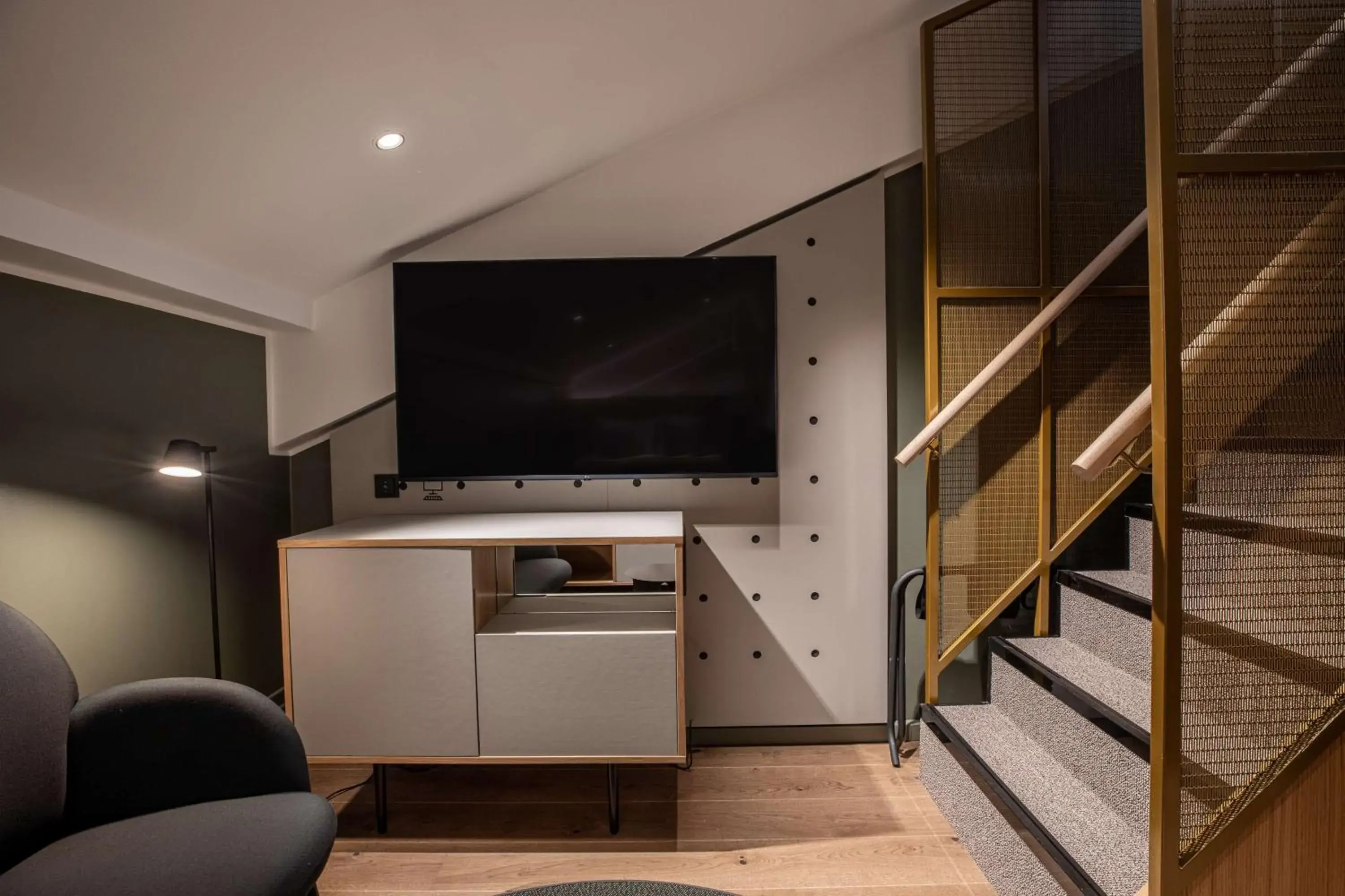 Bedroom in Scandic Helsinki Hub Bedroom in Scandic Helsinki Hub