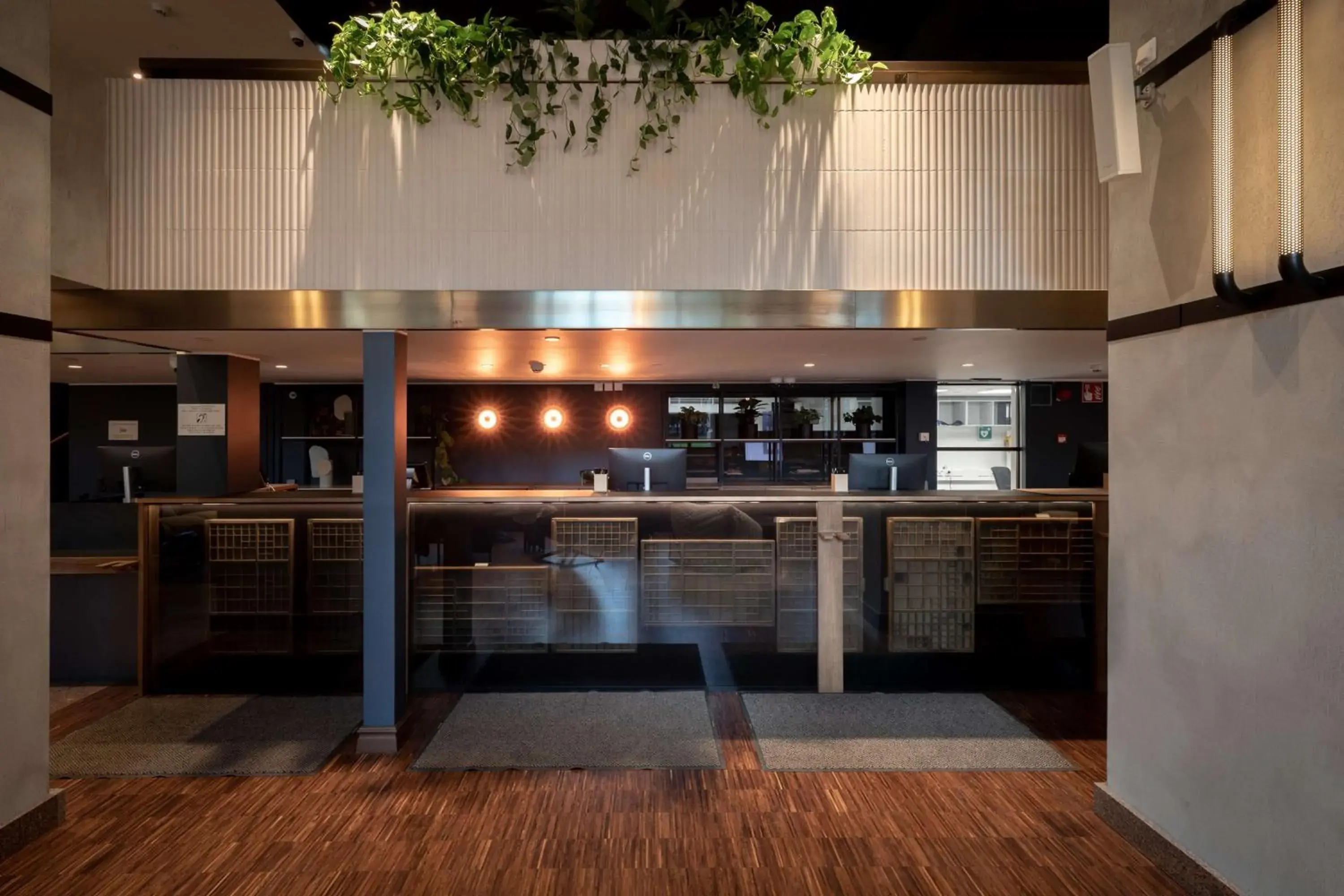 Lobby or reception in Scandic Helsinki Hub Lobby or reception in Scandic Helsinki Hub