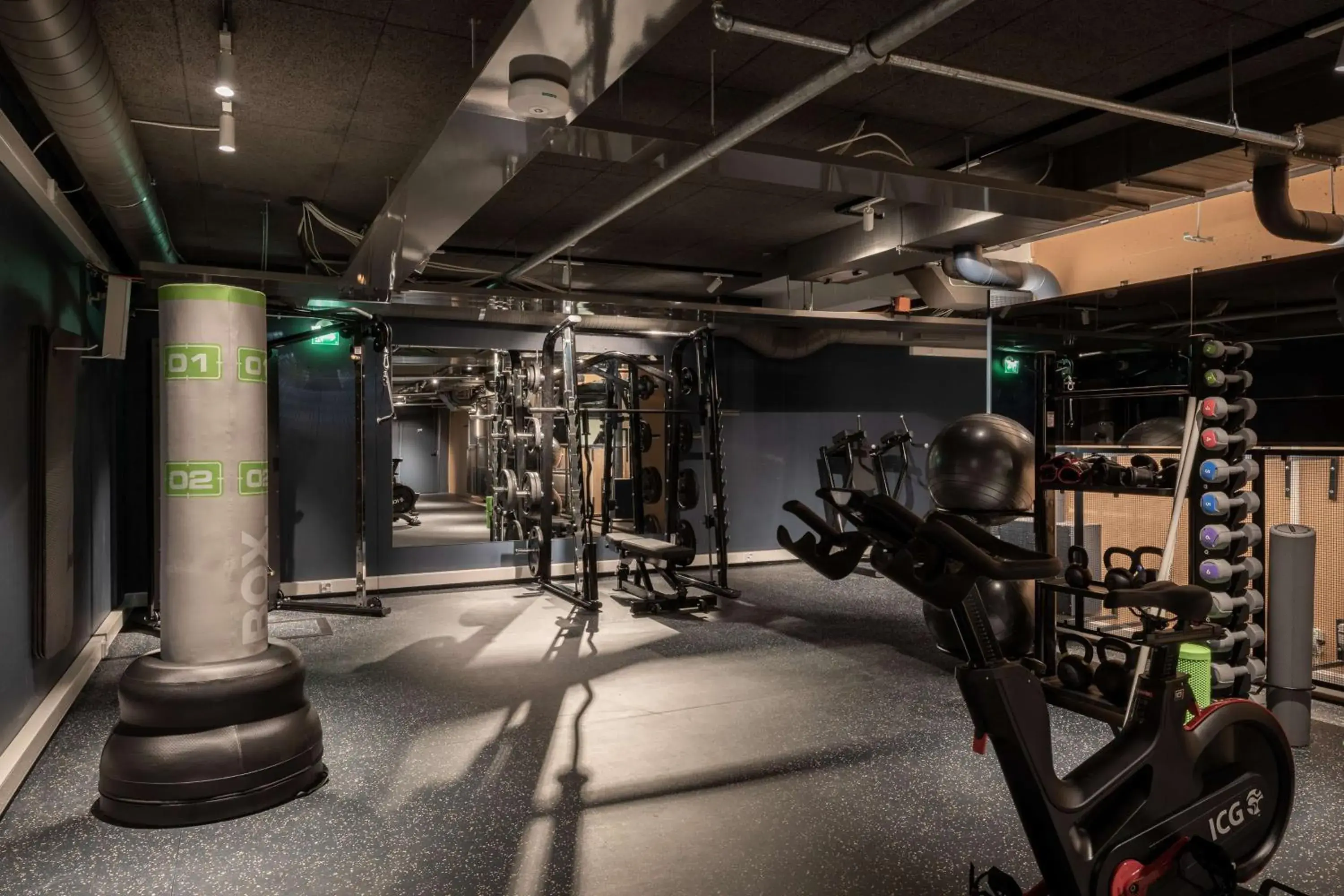 Spa and wellness centre/facilities in Scandic Helsinki Hub Spa and wellness centre/facilities in Scandic Helsinki Hub