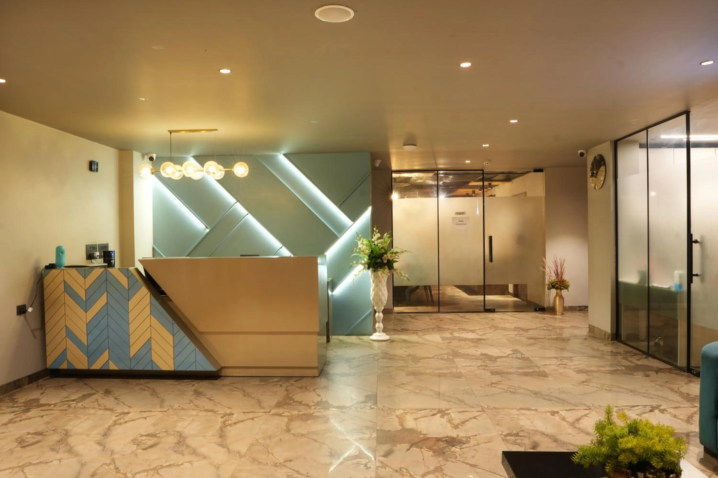 Seating area in METRO STUDIOS