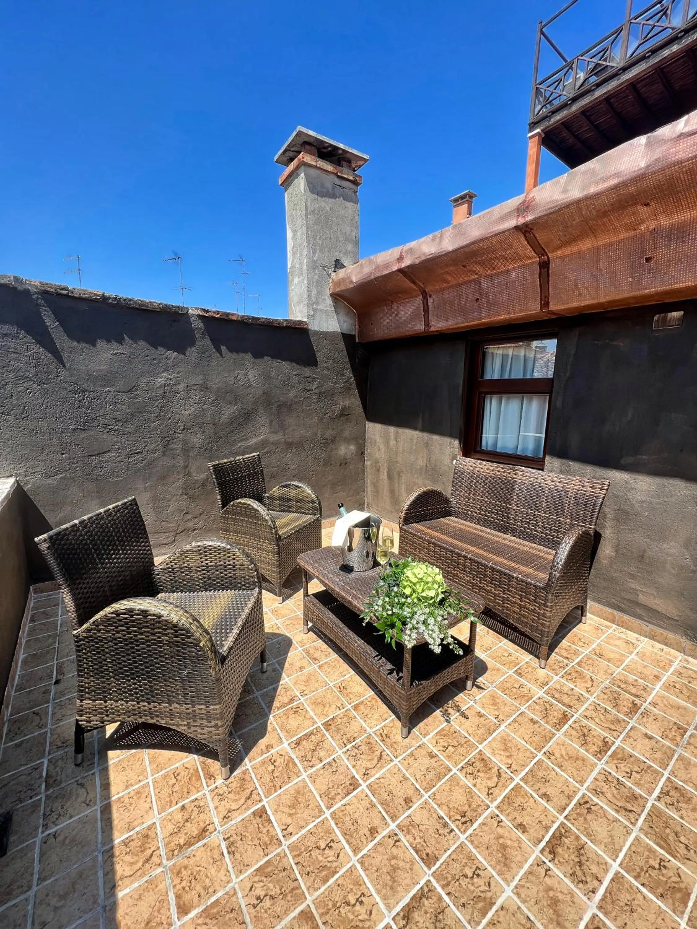 Balcony/Terrace in Cà Dell'Arte Palace